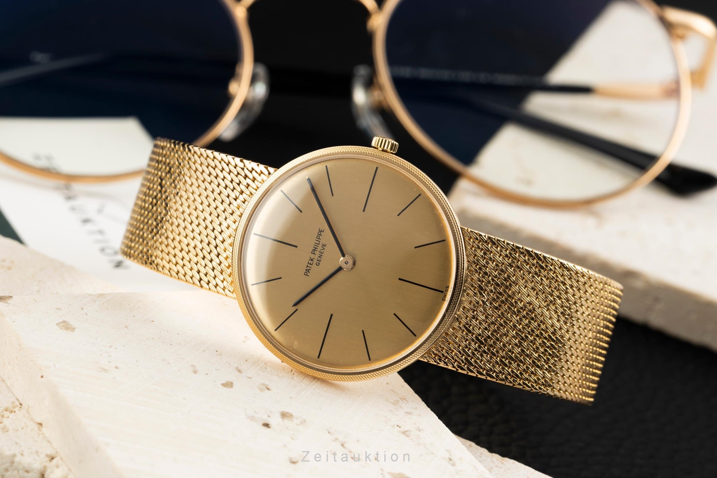Patek Philippe Calatrava oro de 18 quilates cuerda manual reloj para caballeros 3513/5 Vintage  [2602259]