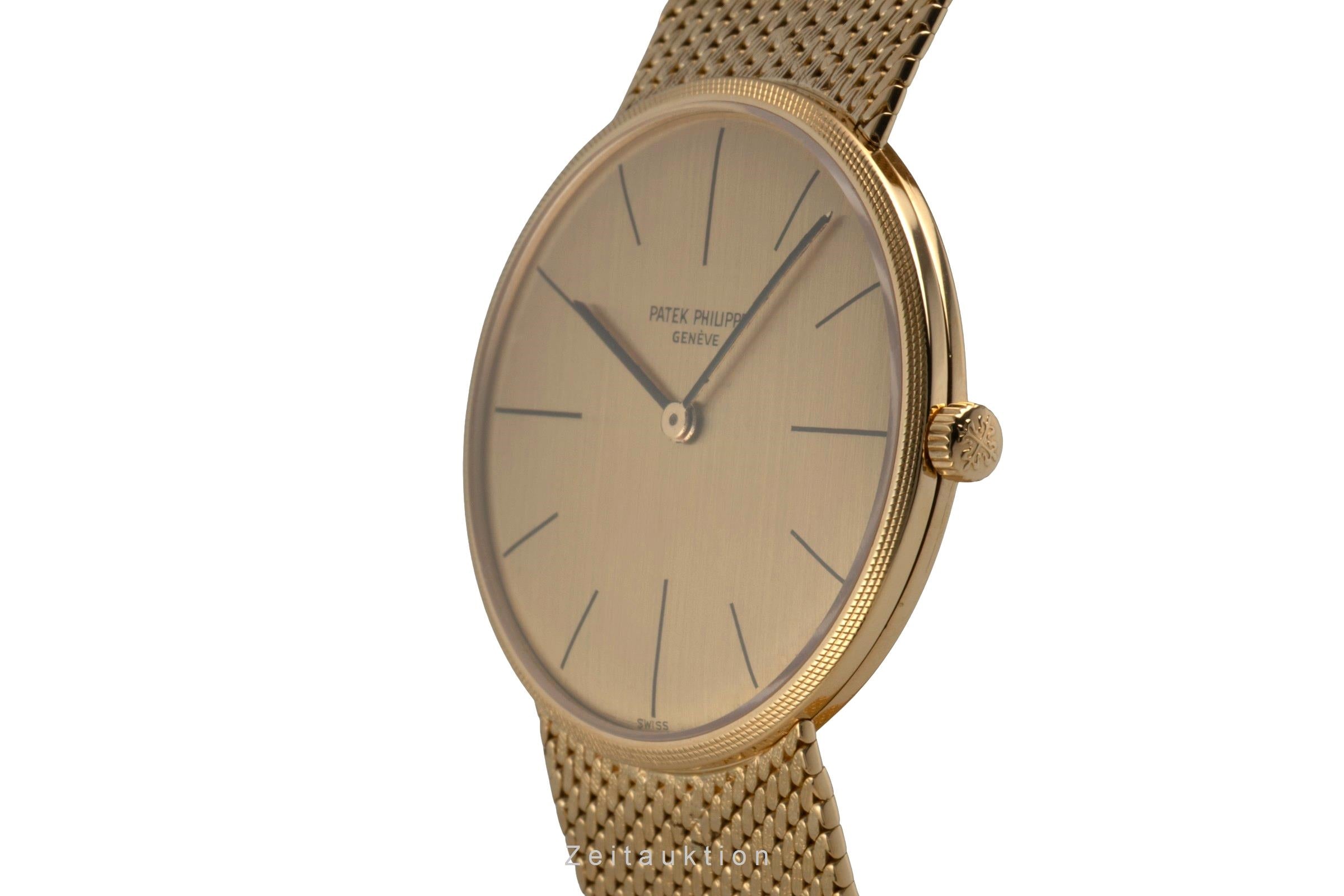 Patek Philippe Calatrava oro de 18 quilates cuerda manual reloj para caballeros 3513/5 Vintage  [2602259]