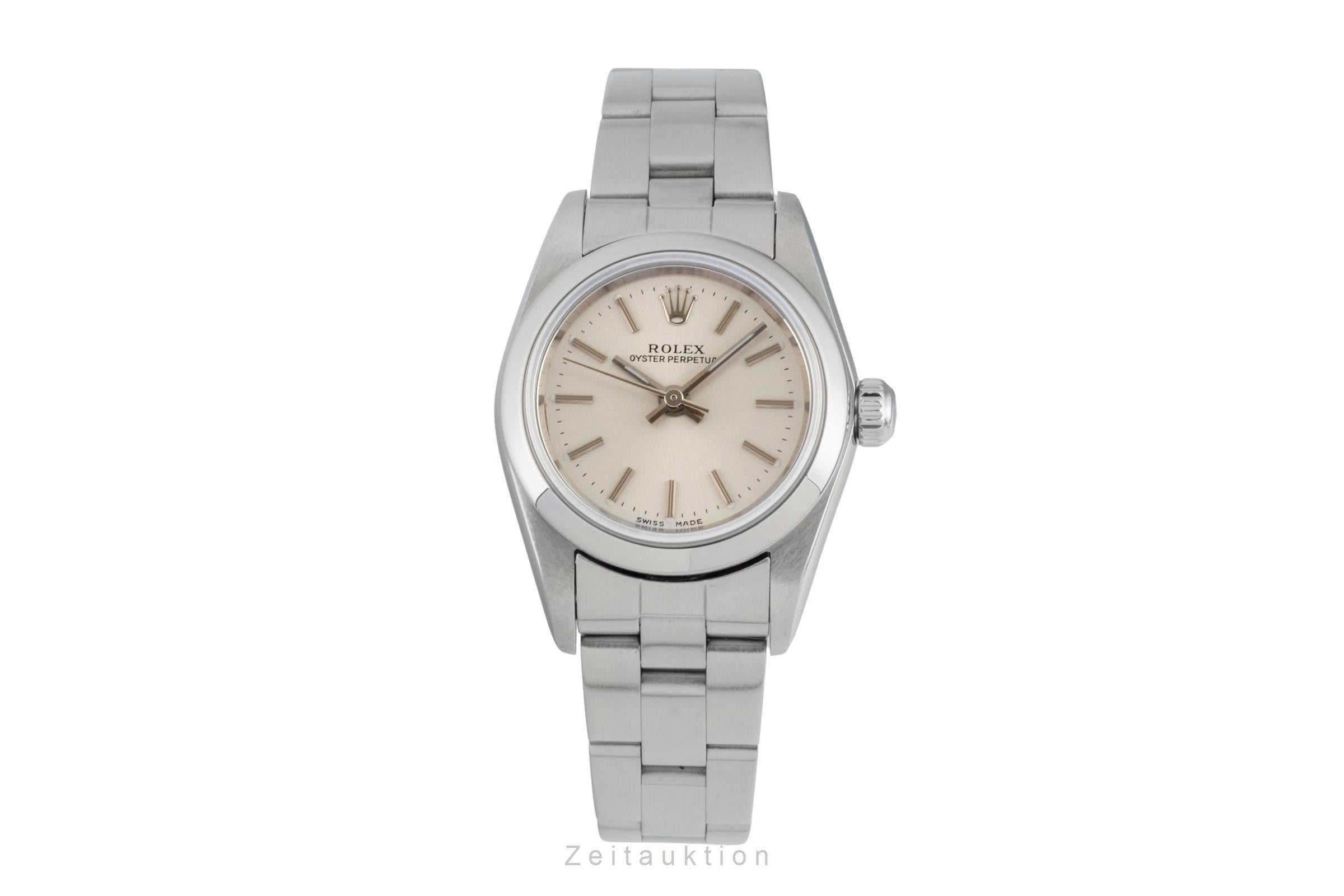 Rolex Oyster Perpetual acero automático reloj para damas  76080  [2602261]