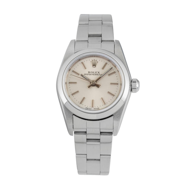 Rolex Oyster Perpetual acero automático reloj para damas  76080  [2602261]