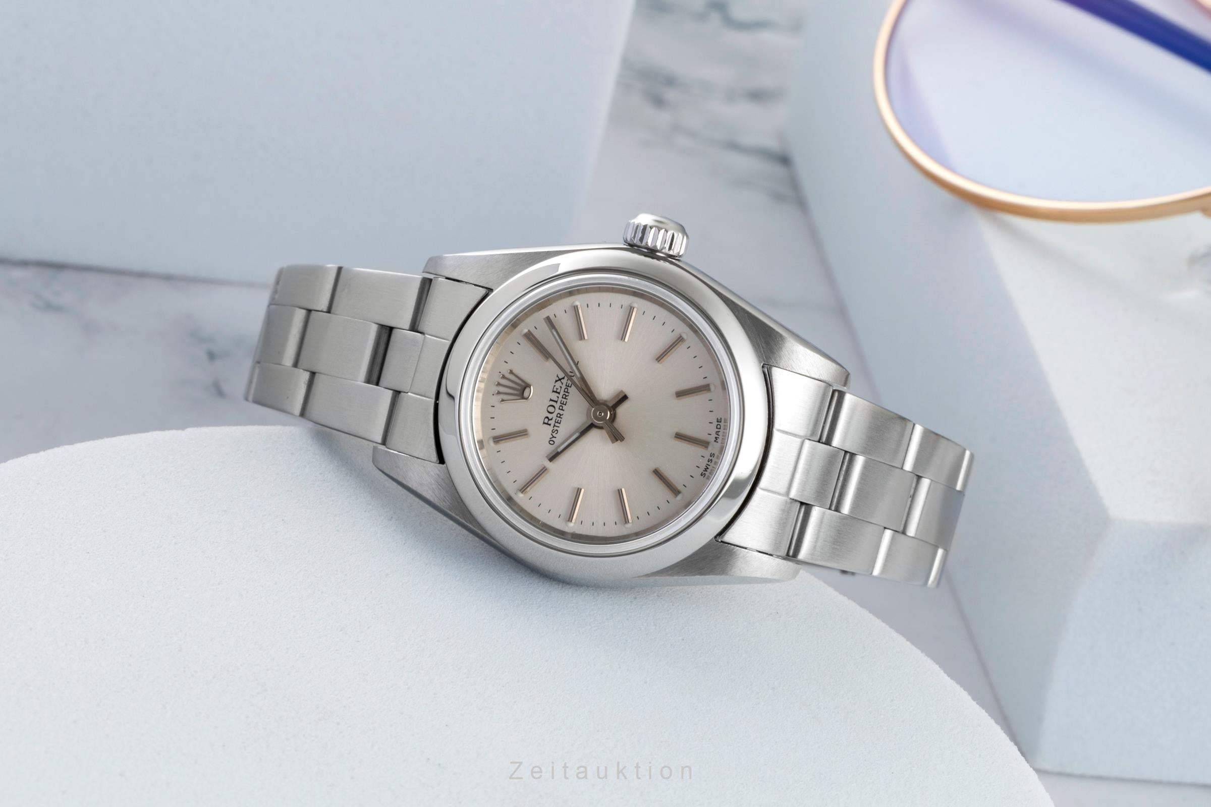Rolex Oyster Perpetual acero automático reloj para damas  76080  [2602261]