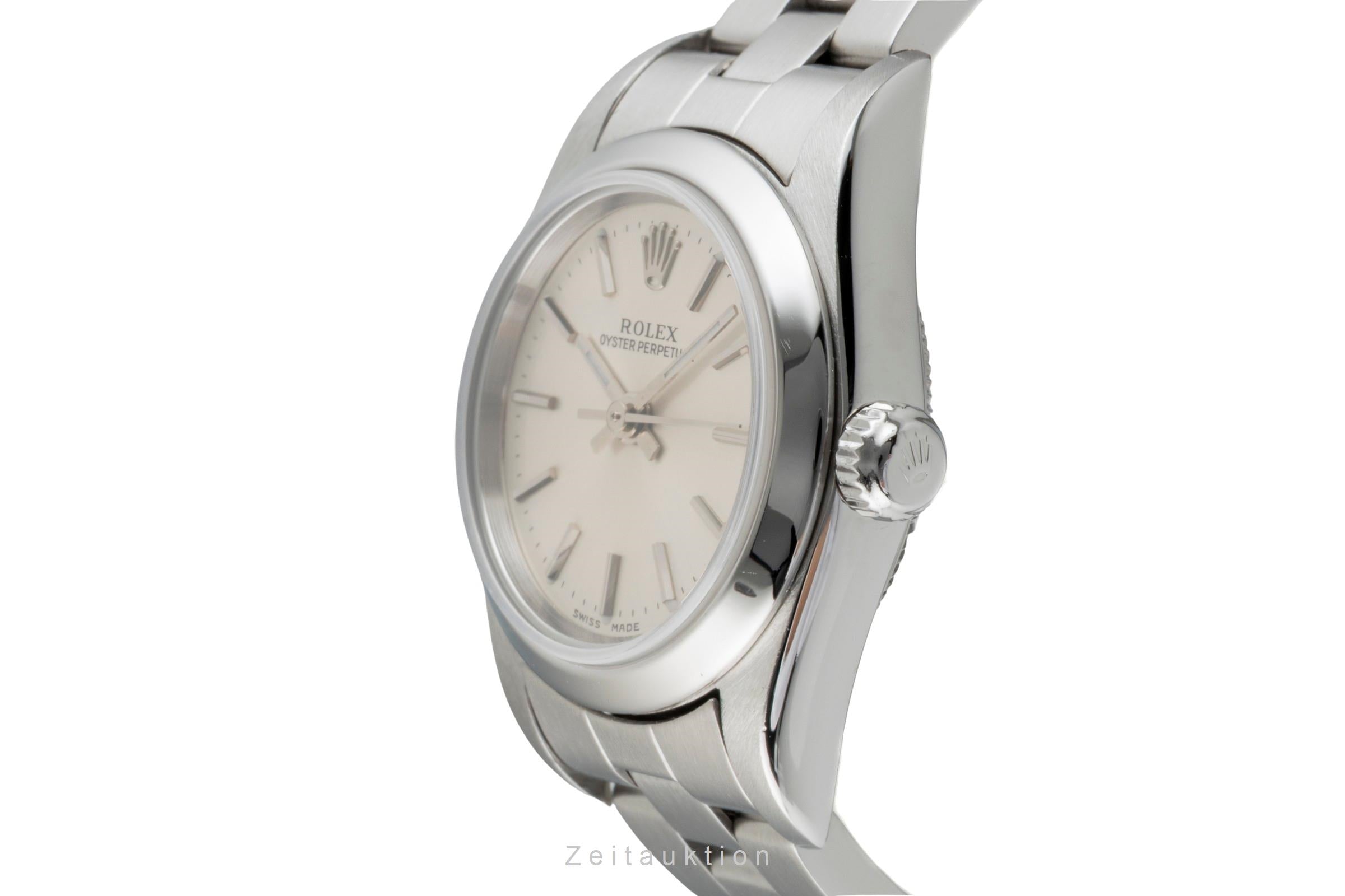 Rolex Oyster Perpetual acero automático reloj para damas  76080  [2602261]