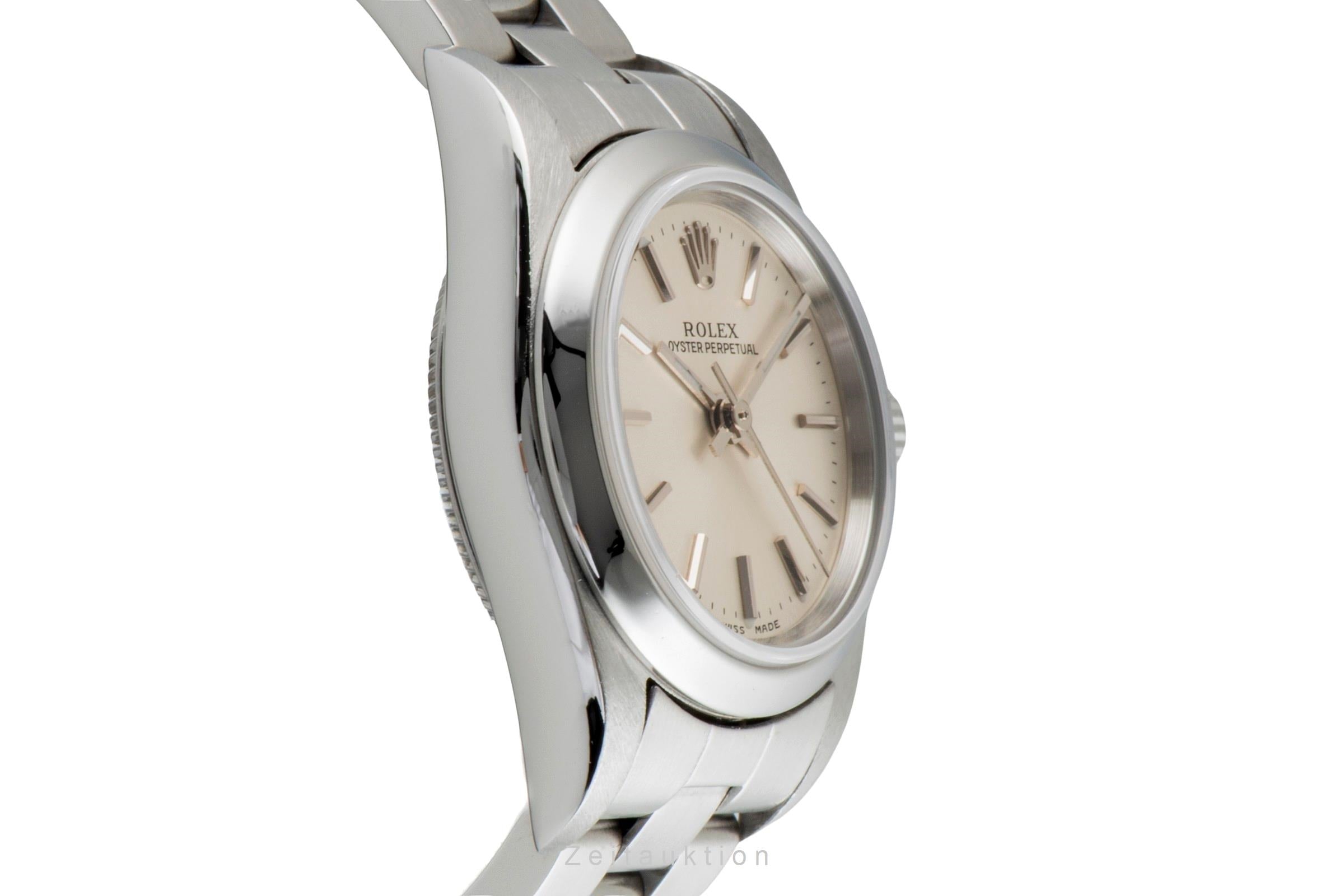 Rolex Oyster Perpetual acero automático reloj para damas  76080  [2602261]