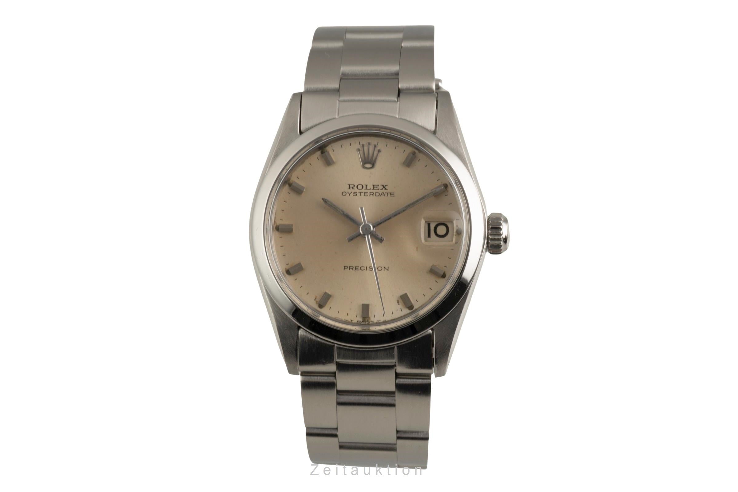 Rolex Precision acier à remontage manuel montre pour femmes 6466 Vintage  [2602262]