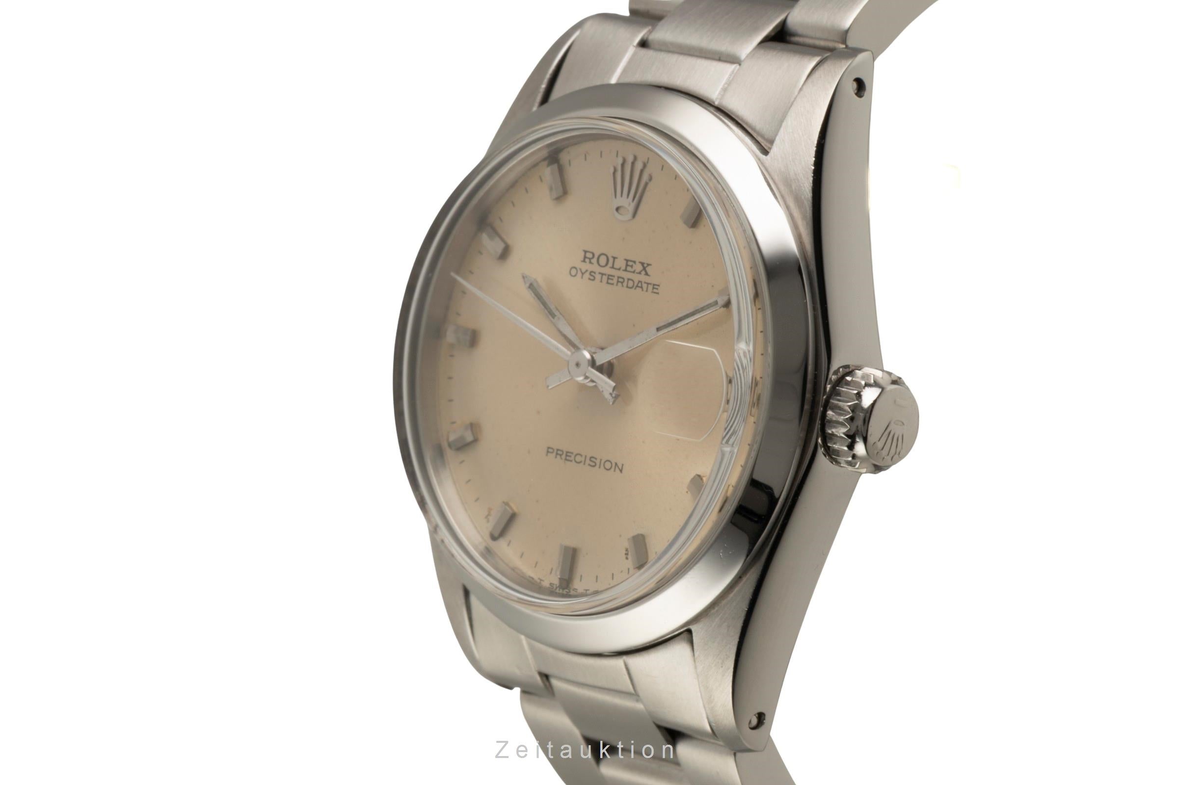 Rolex Precision acier à remontage manuel montre pour femmes 6466 Vintage  [2602262]