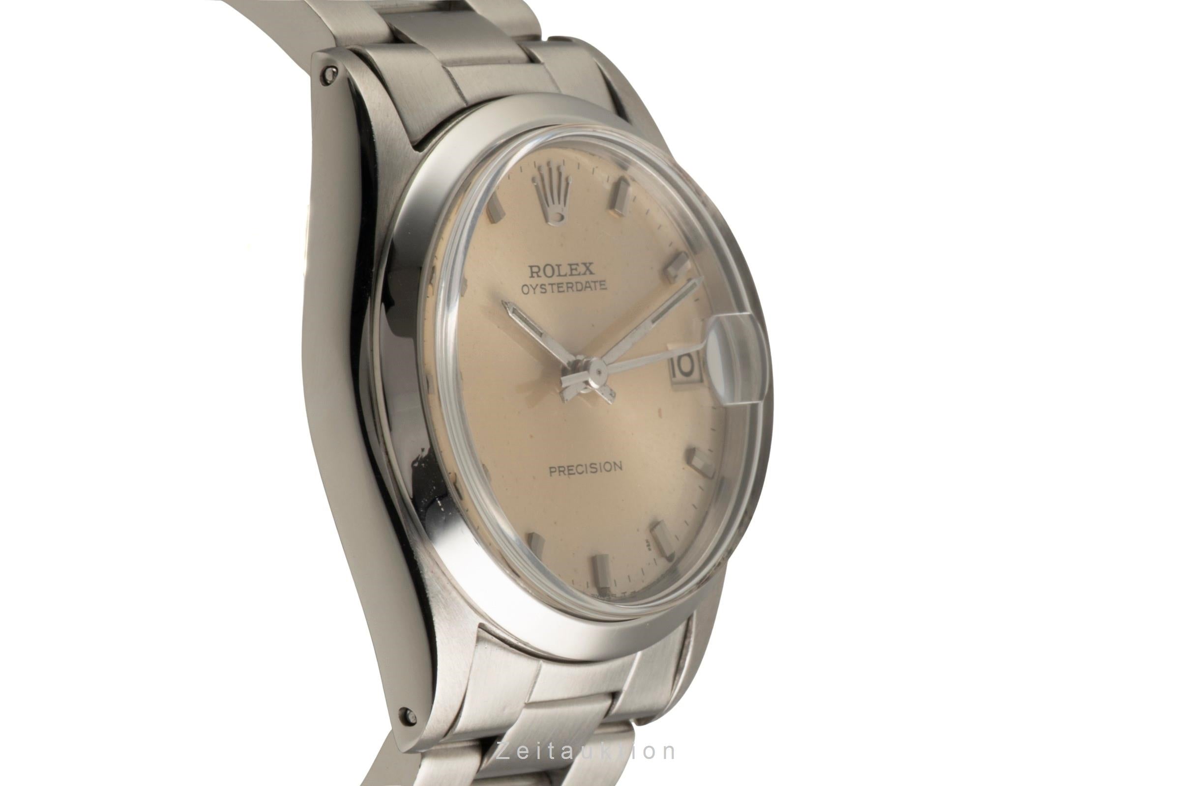Rolex Precision acier à remontage manuel montre pour femmes 6466 Vintage  [2602262]
