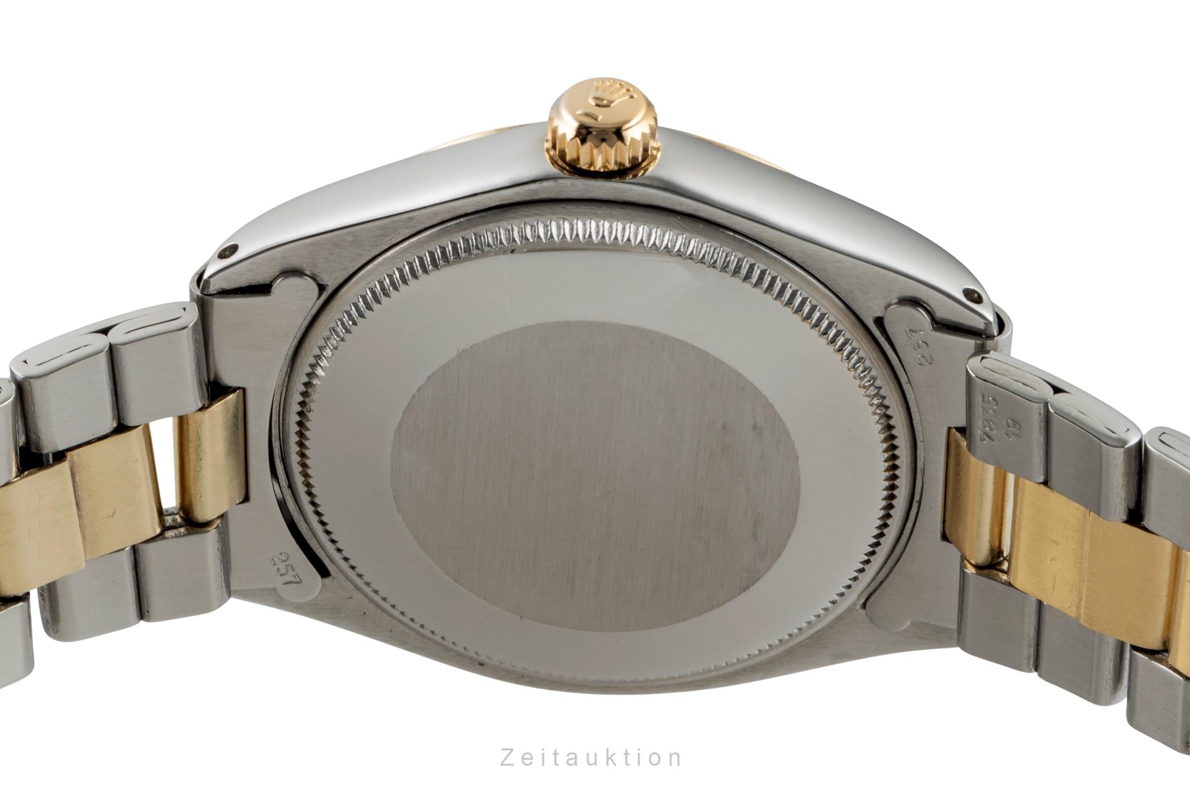 Rolex Oyster Perpetual acier / or  automatique montre pour hommes 1005 Vintage  [2602264]