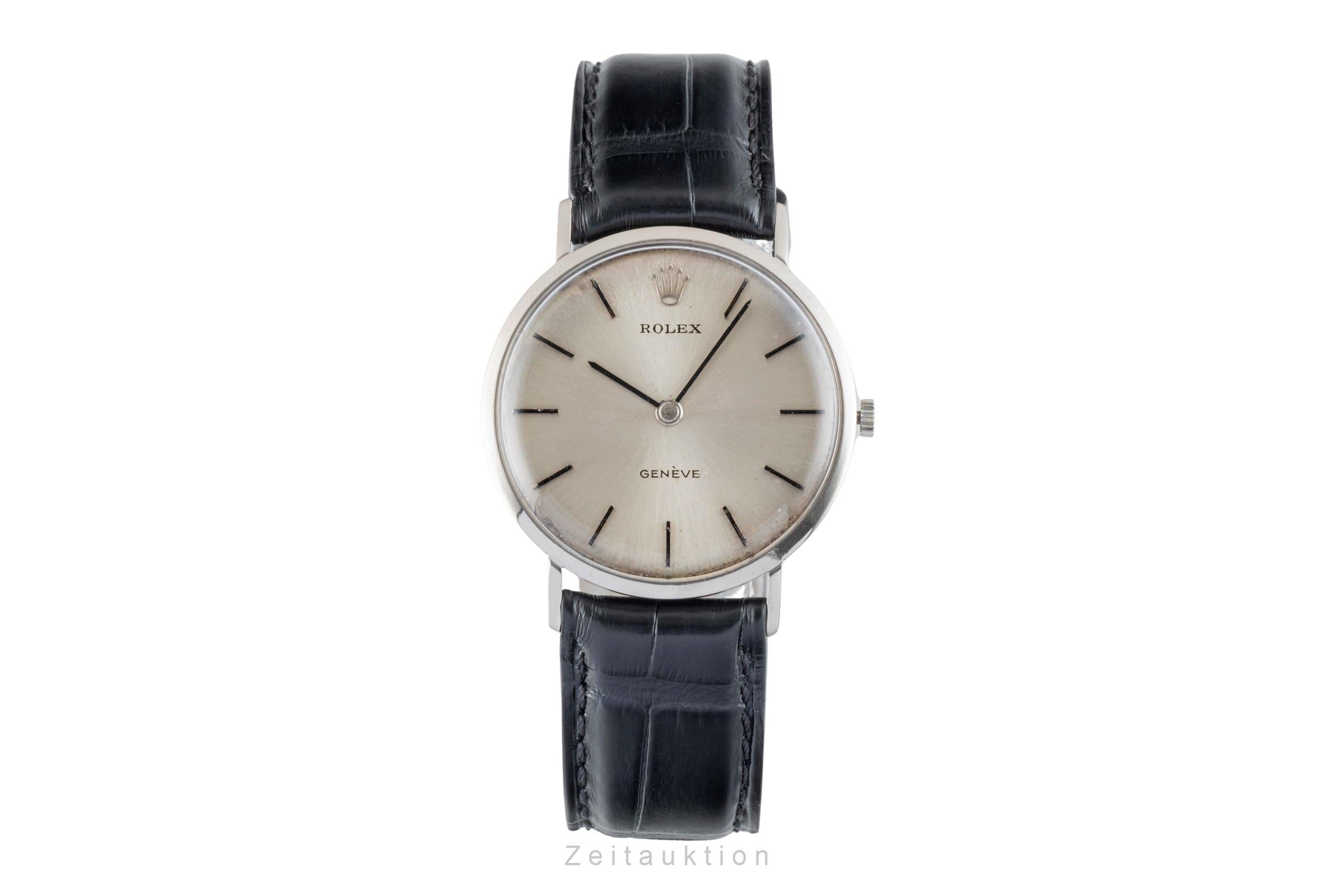Rolex Cellini 18 ct white gold manual winding men's watch 3601  [2602265]