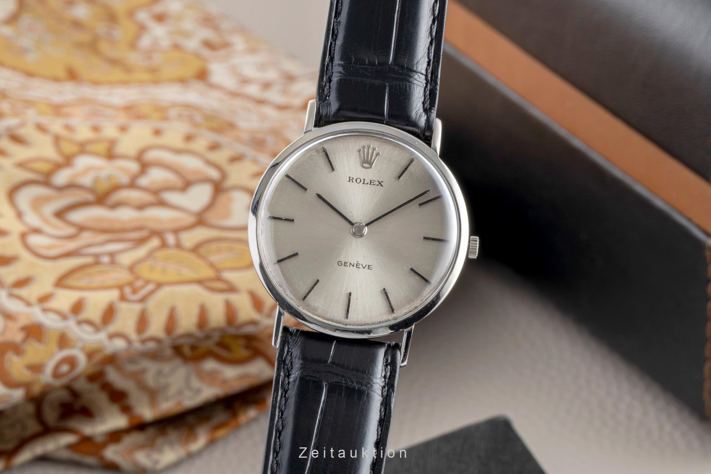 Rolex Cellini 18 ct white gold manual winding men's watch 3601  [2602265]