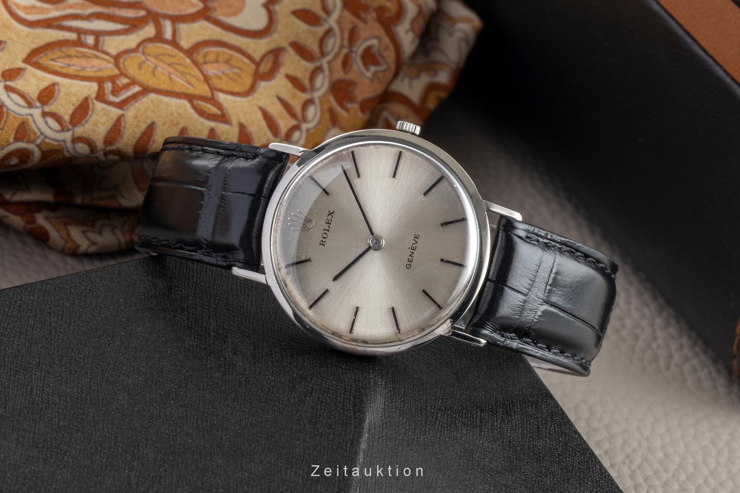 Rolex Cellini 18 ct white gold manual winding men's watch 3601  [2602265]