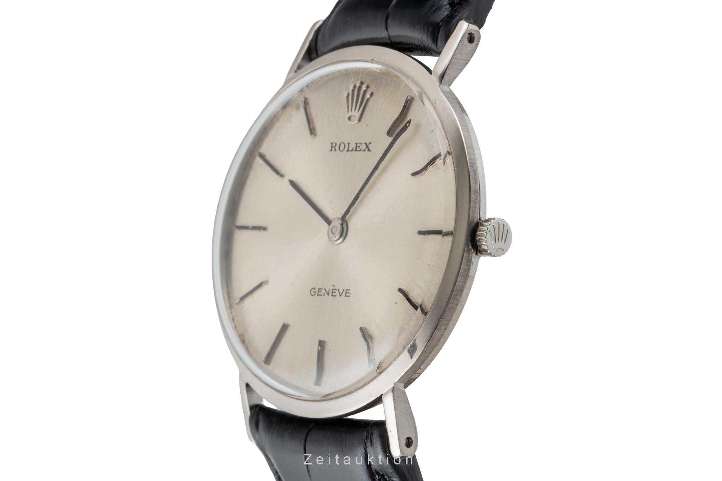 Rolex Cellini 18 ct white gold manual winding men's watch 3601  [2602265]