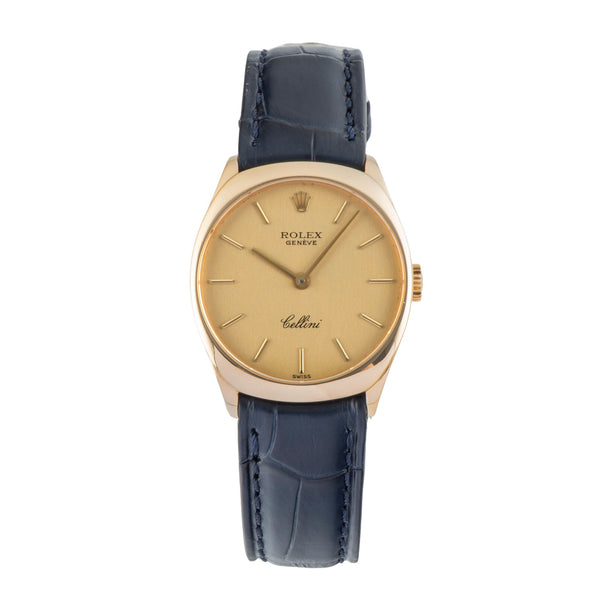 Rolex Cellini or 18 ct à remontage manuel montre pour femmes 4129 Vintage  [2602266]