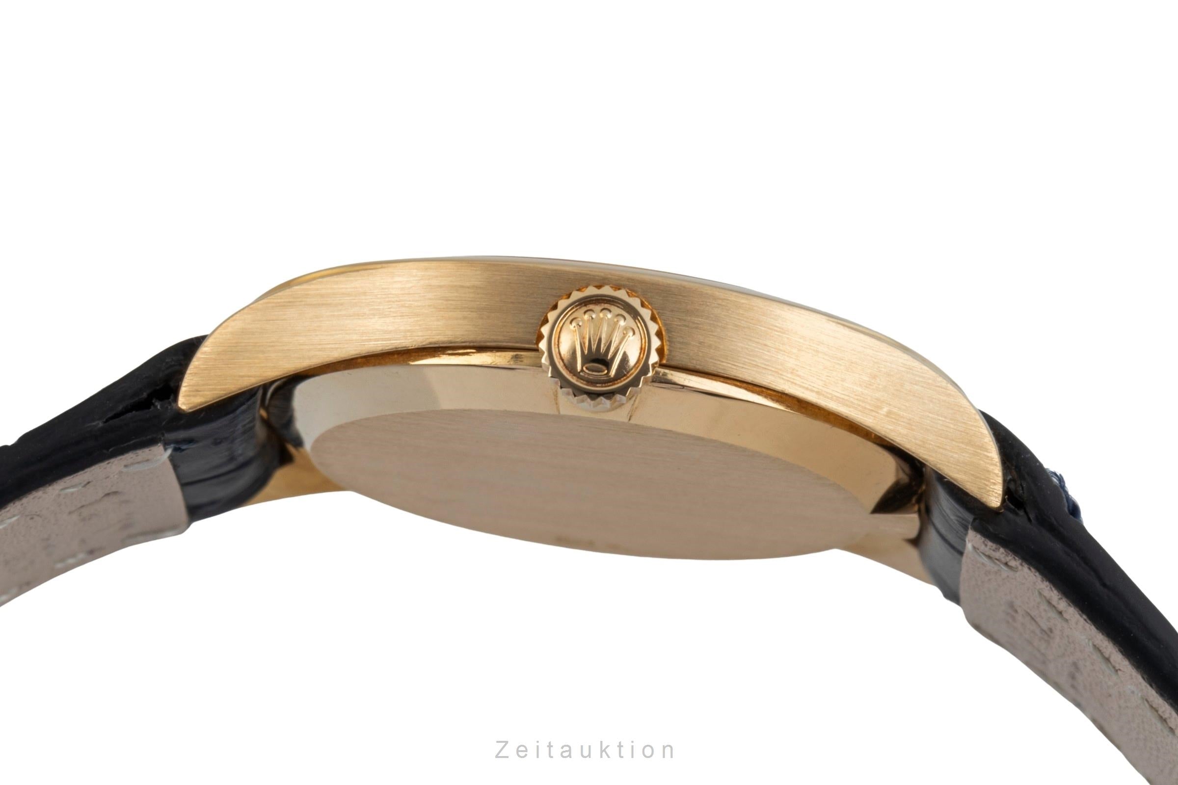 Rolex Cellini or 18 ct à remontage manuel montre pour femmes 4129 Vintage  [2602266]