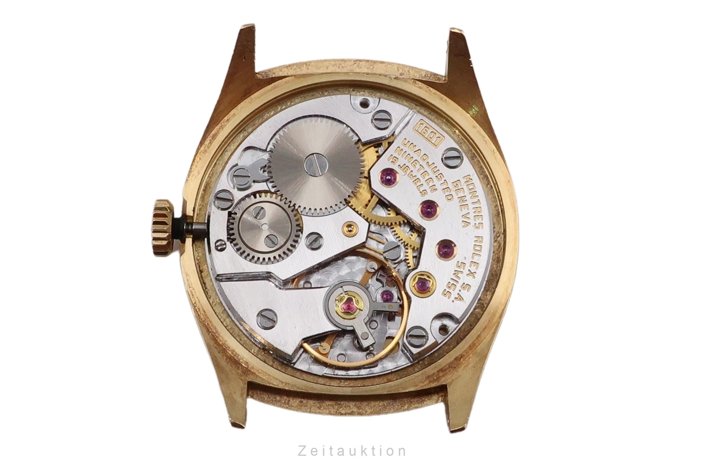 Rolex Cellini or 18 ct à remontage manuel montre pour femmes 4129 Vintage  [2602266]