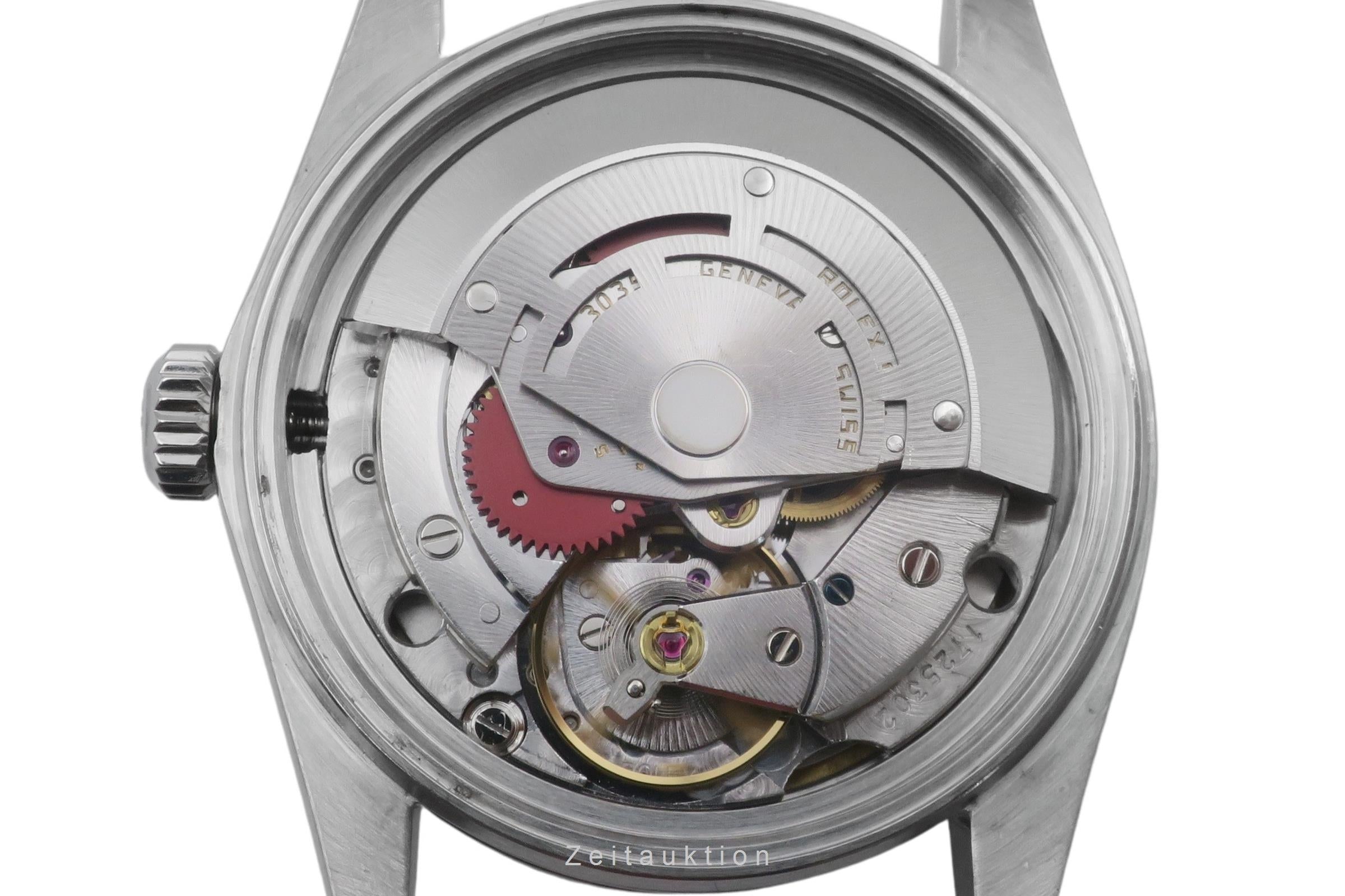 Rolex Datejust 36 White Roman Dial Oyster Stahl Automatik Herrenuhr Ref. 16000 [2602268]
