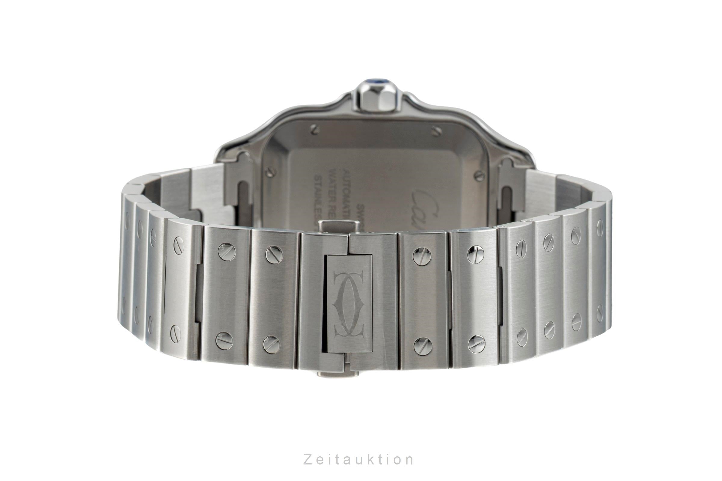 Cartier Santos steel automatic men's watch WSSA0048 LP: 9200EUR  [2602269]