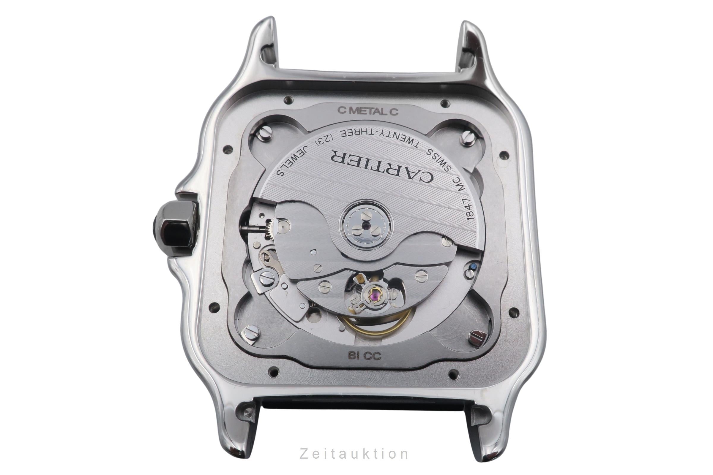 Cartier Santos steel automatic men's watch WSSA0048 LP: 9200EUR  [2602269]