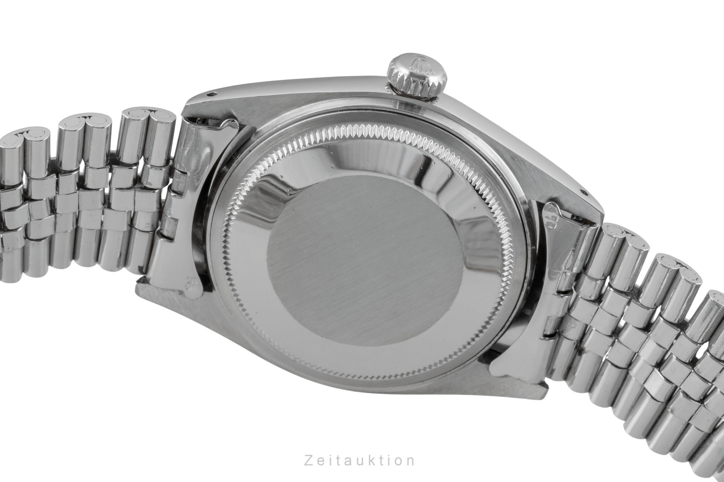 Rolex Datejust acier / or blanc automatique montre pour hommes 1601  [2602270]