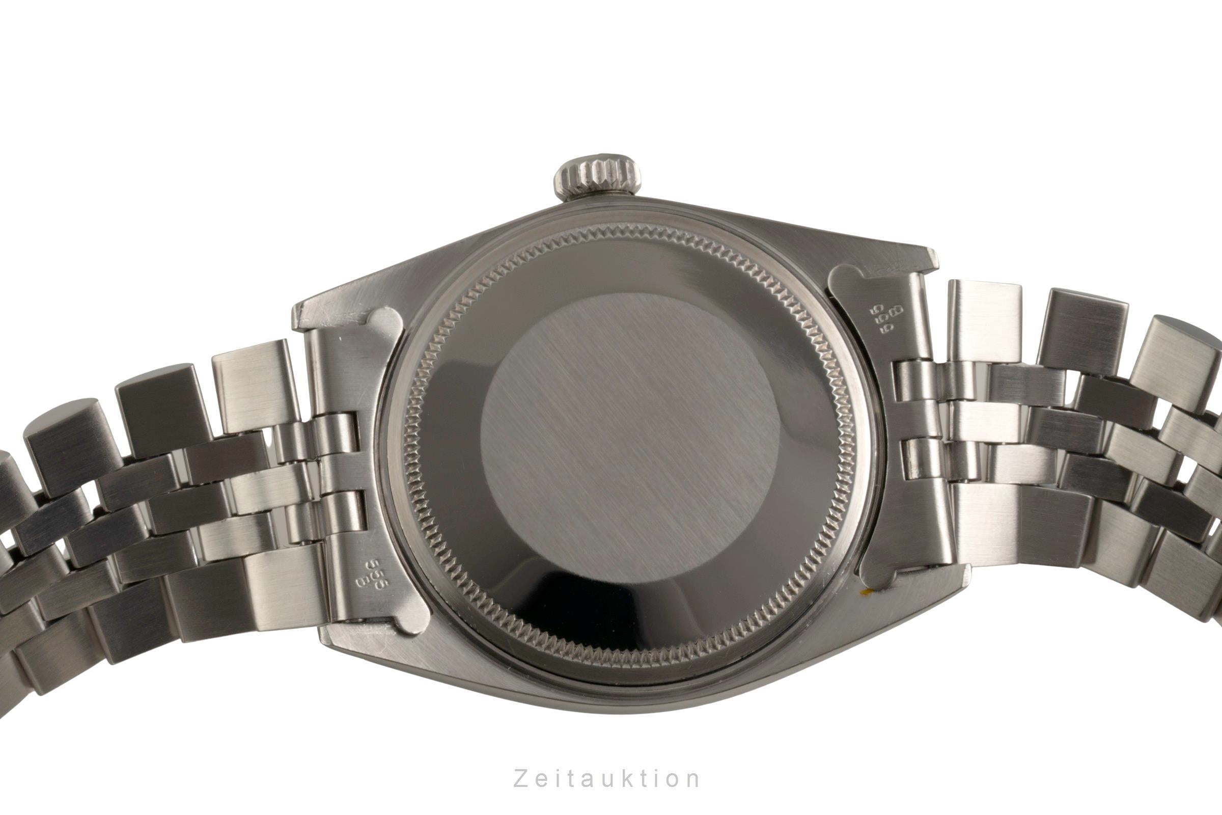 Rolex Datejust acier / or blanc automatique montre pour hommes 1601 Vintage  [2602271]
