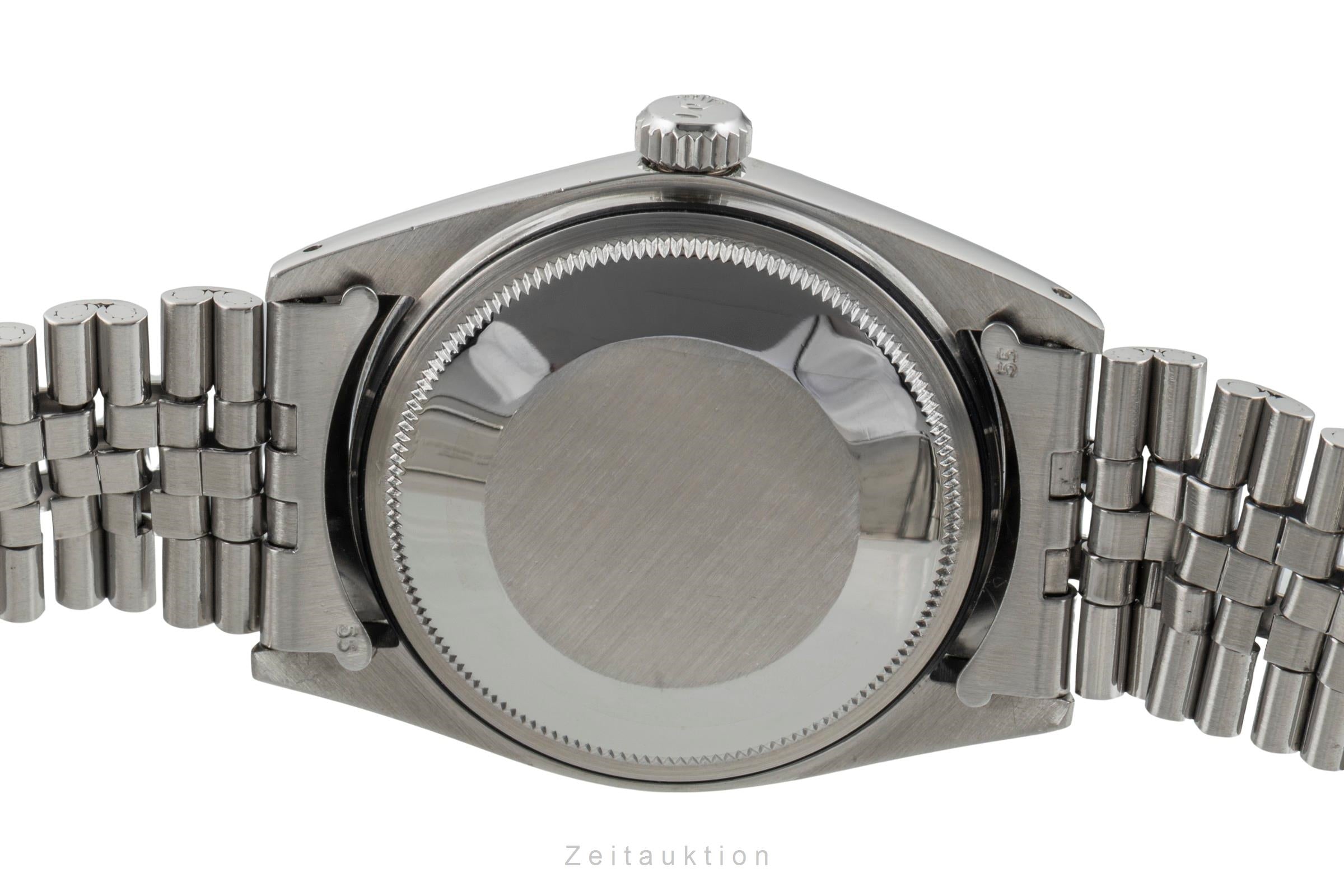 Rolex Datejust 36 Silver Dial Oyster Edelstahl Automatik Ref. 1603 Vintage  [2602272]
