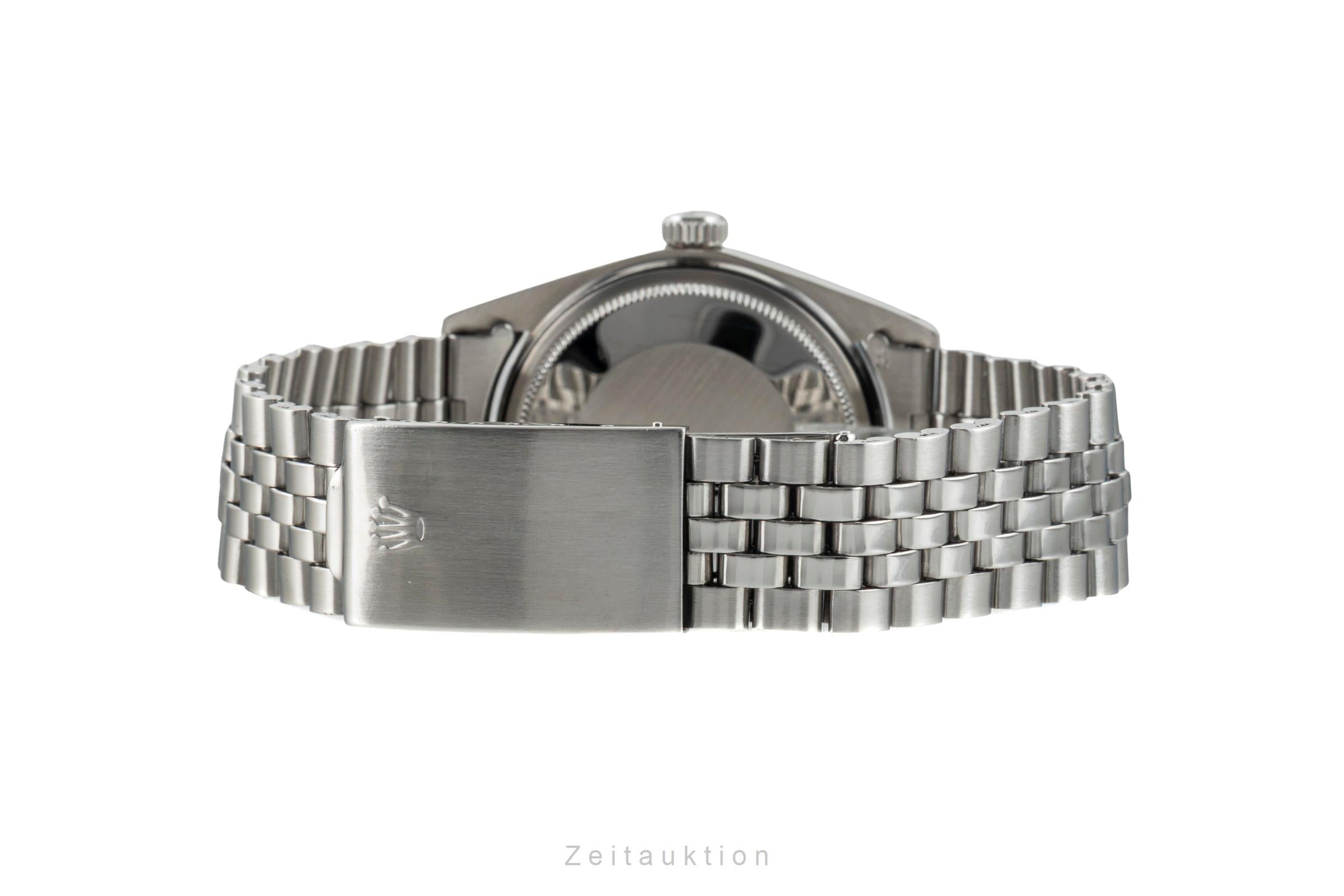 Rolex Datejust 36 Silver Dial Oyster Edelstahl Automatik Ref. 1603 Vintage  [2602272]
