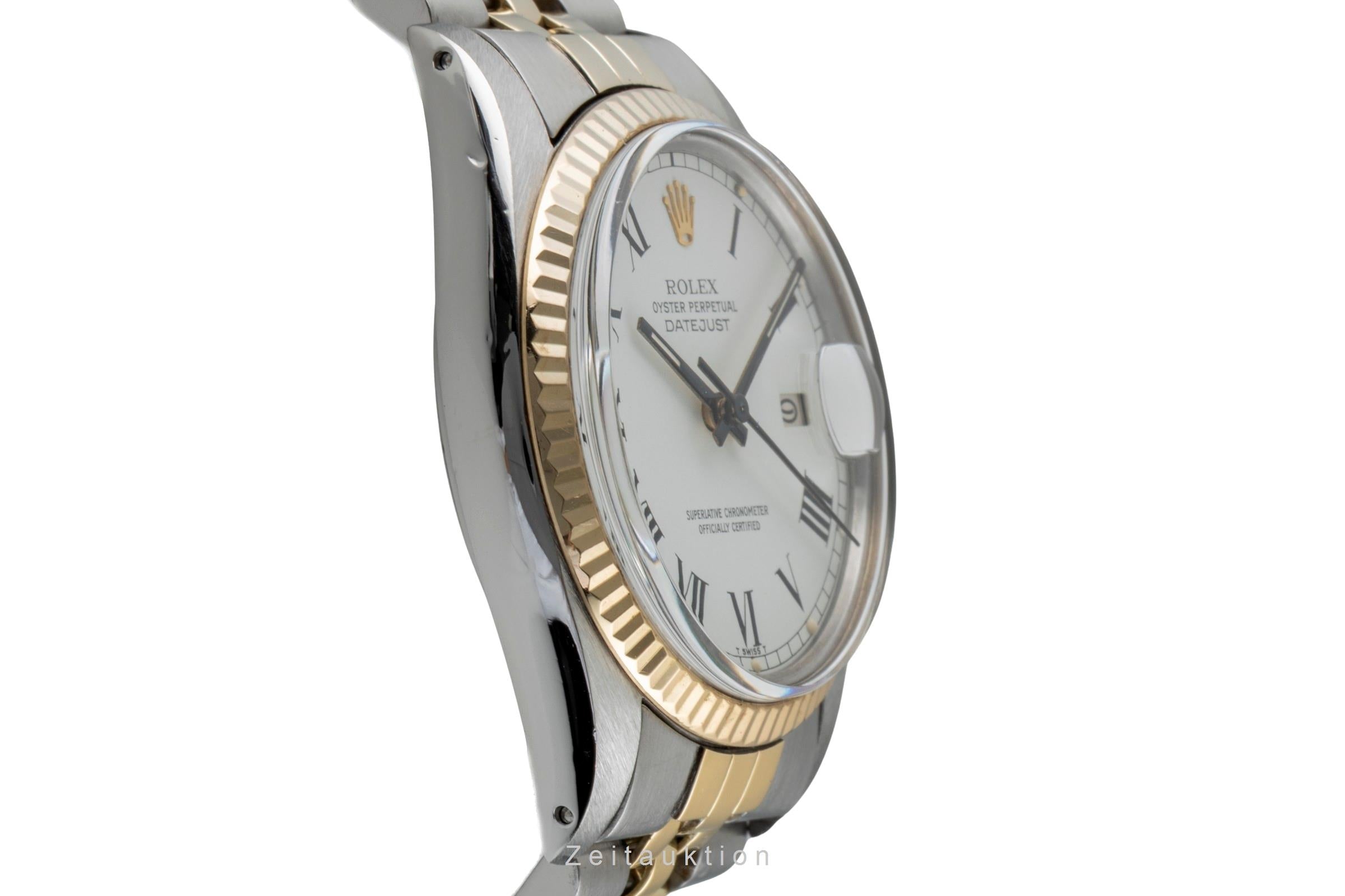 Rolex Datejust acier / or  automatique montre pour hommes 16013 Vintage  [2602273]