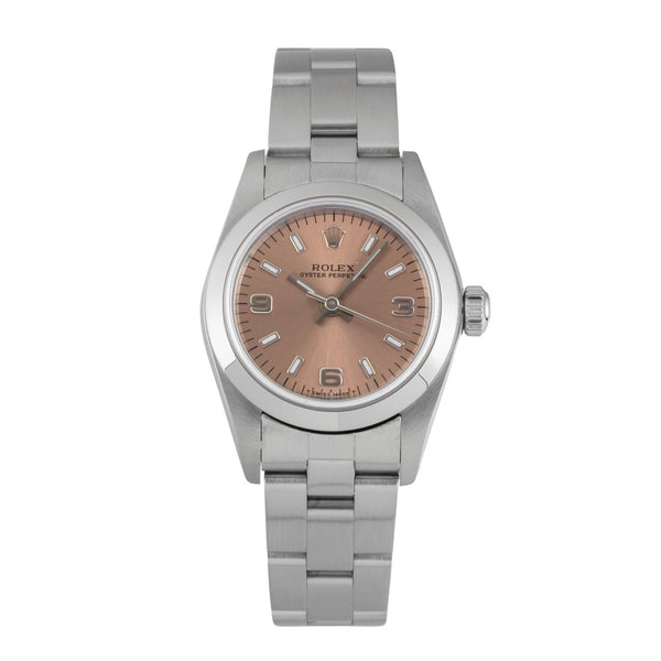 Rolex Oyster Perpetual steel automatic women's watch 76080  [2602274]