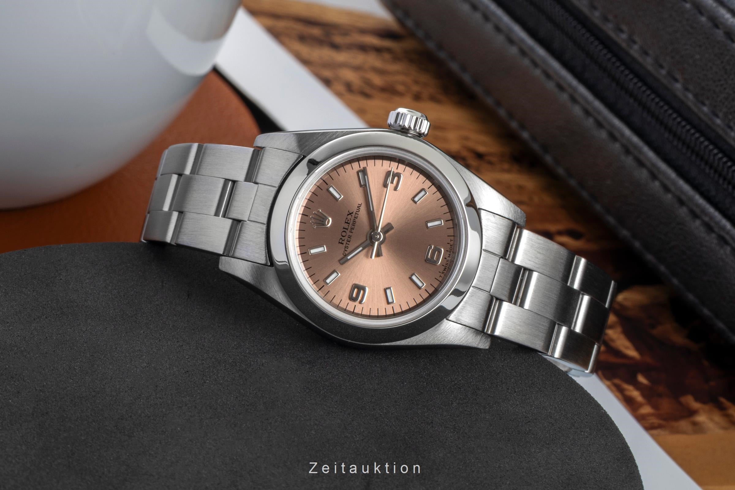 Rolex Oyster Perpetual steel automatic women's watch 76080  [2602274]
