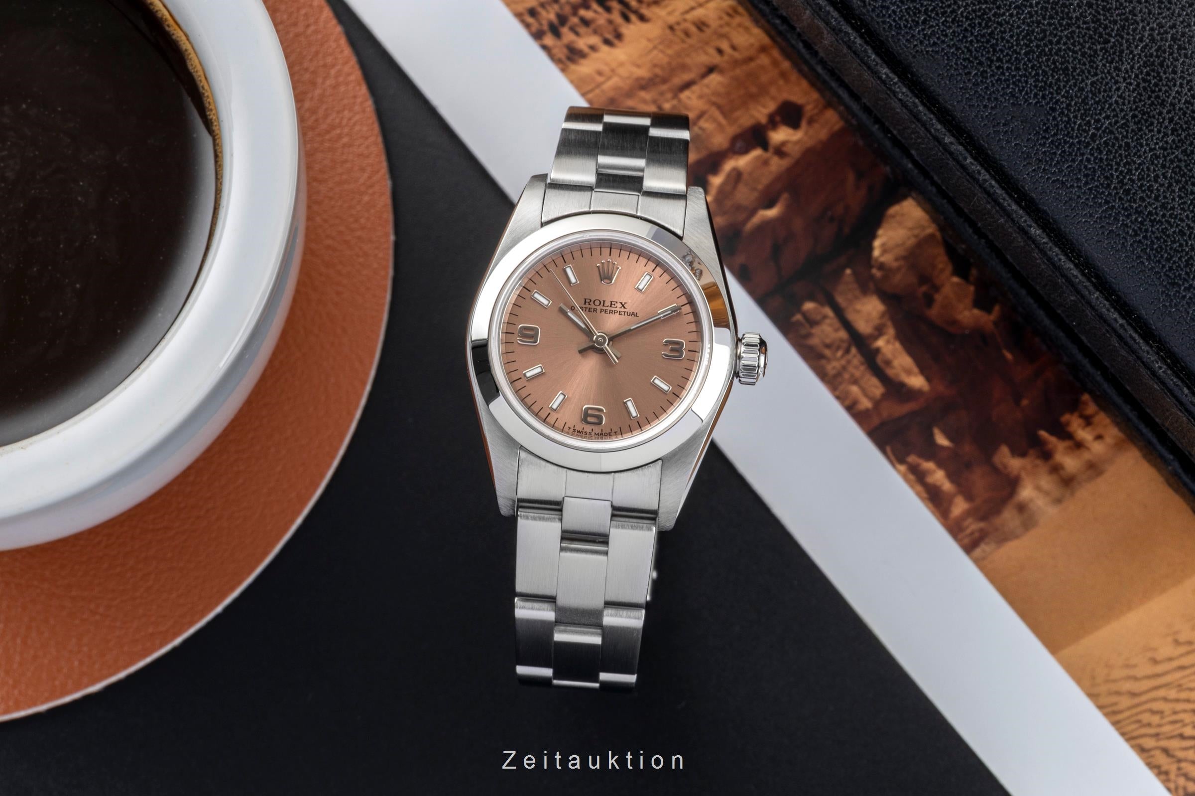 Rolex Oyster Perpetual steel automatic women's watch 76080  [2602274]