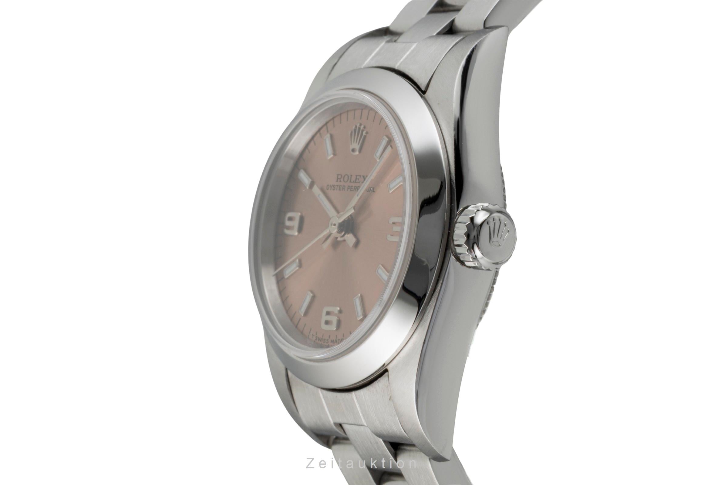 Rolex Oyster Perpetual steel automatic women's watch 76080  [2602274]