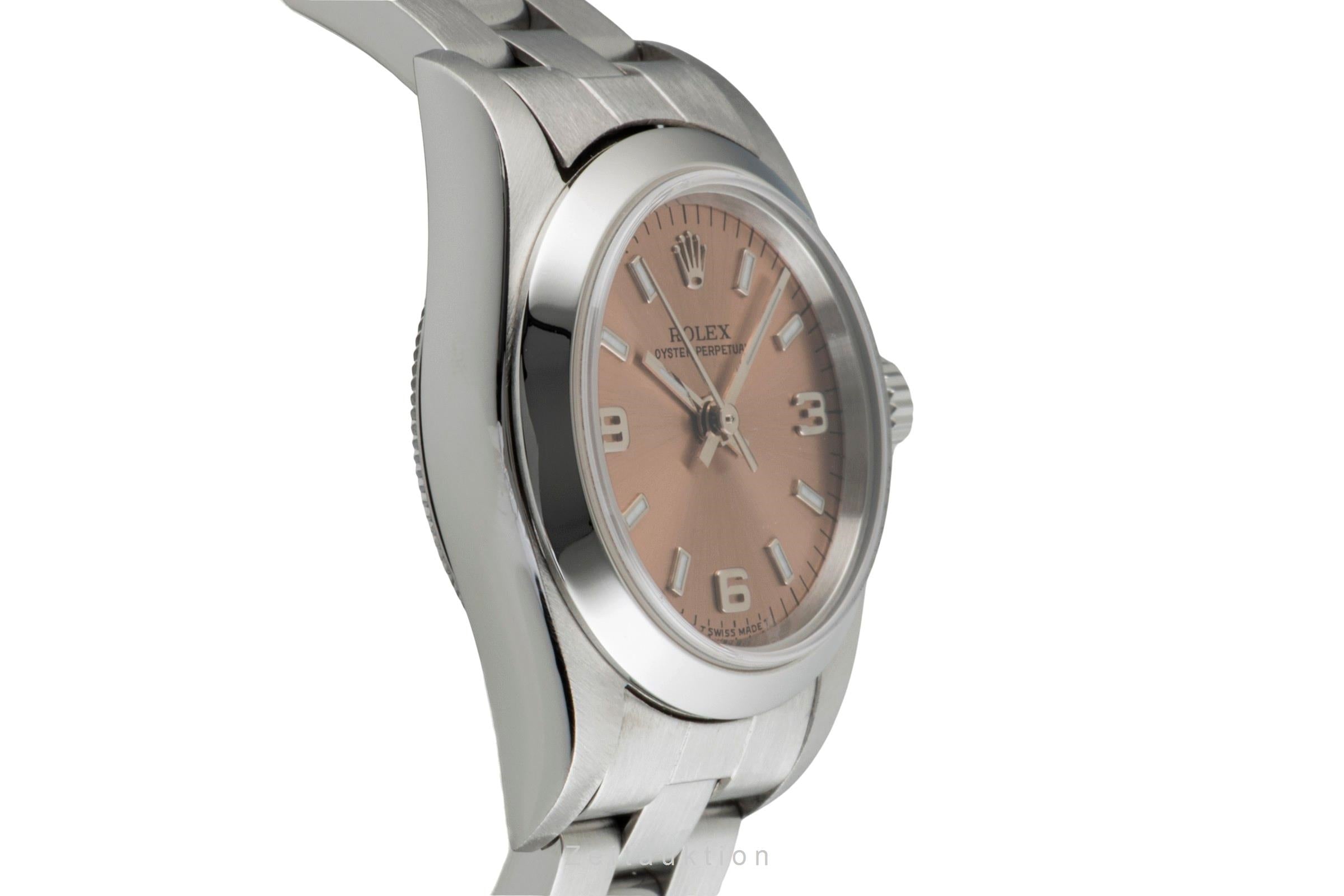 Rolex Oyster Perpetual steel automatic women's watch 76080  [2602274]
