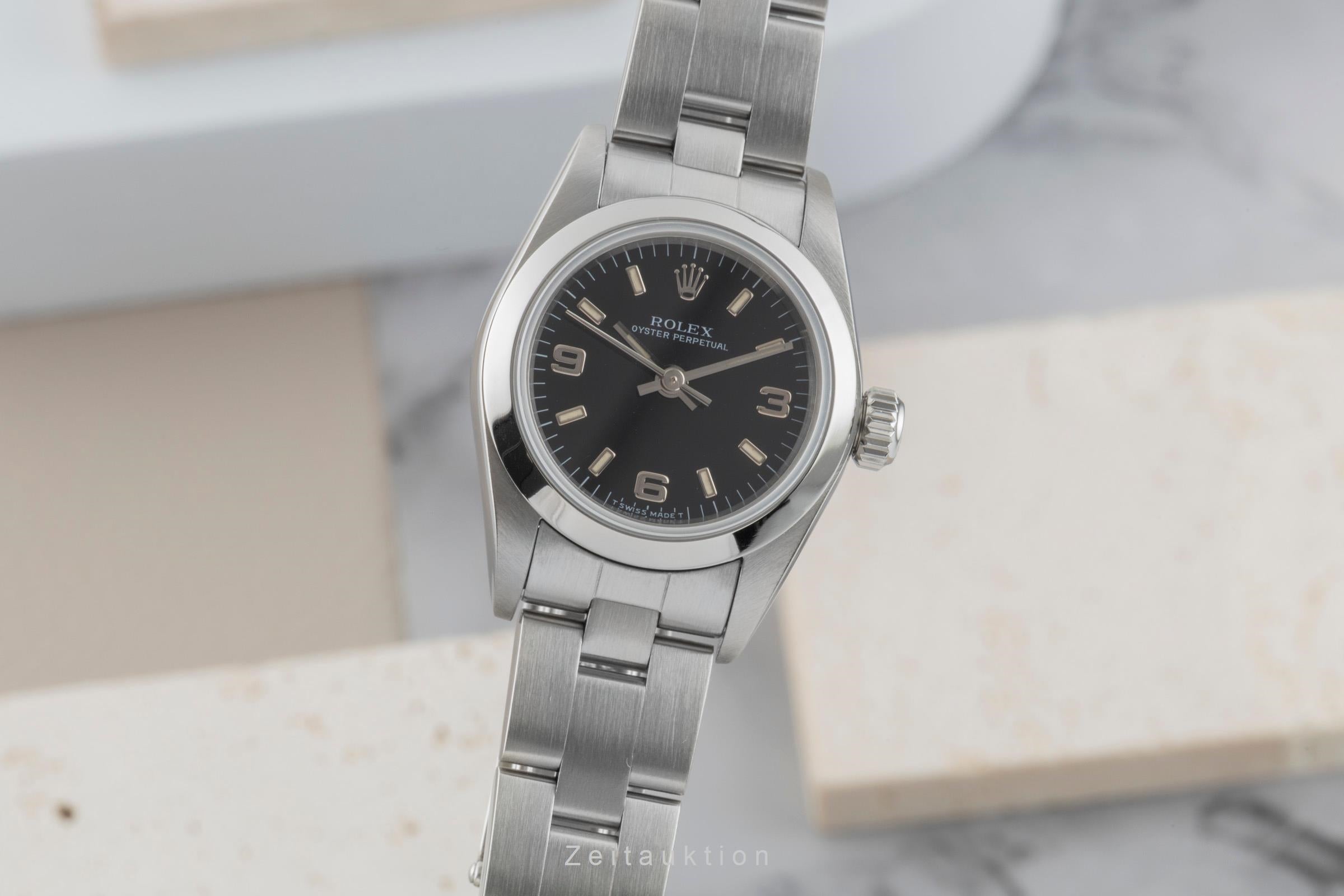 Rolex Oyster Perpetual acciaio automatismo orologio da donna 67180  [2602275]