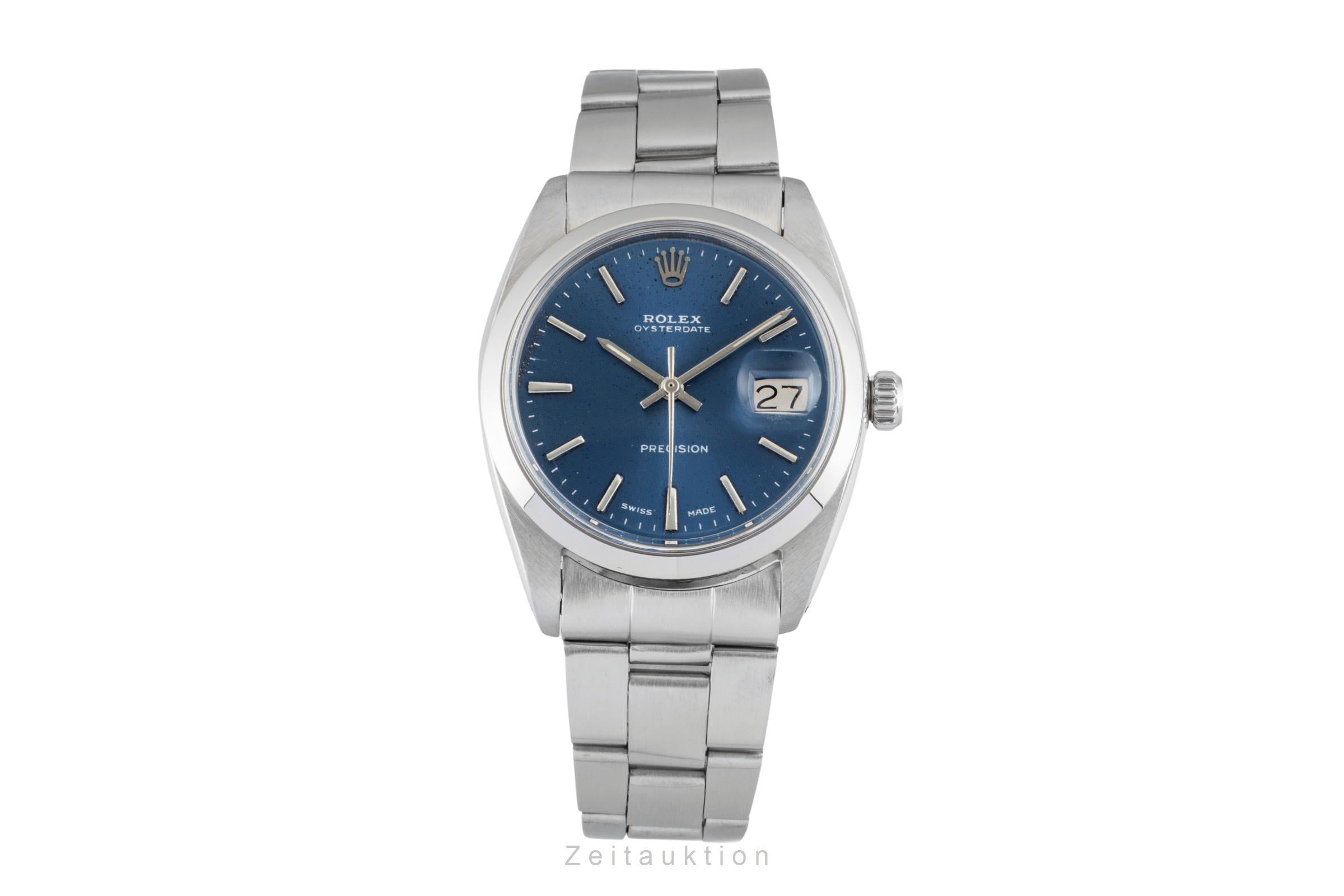 Rolex Precision steel manual winding Kal. 1225 Ref. 6694 VINTAGE