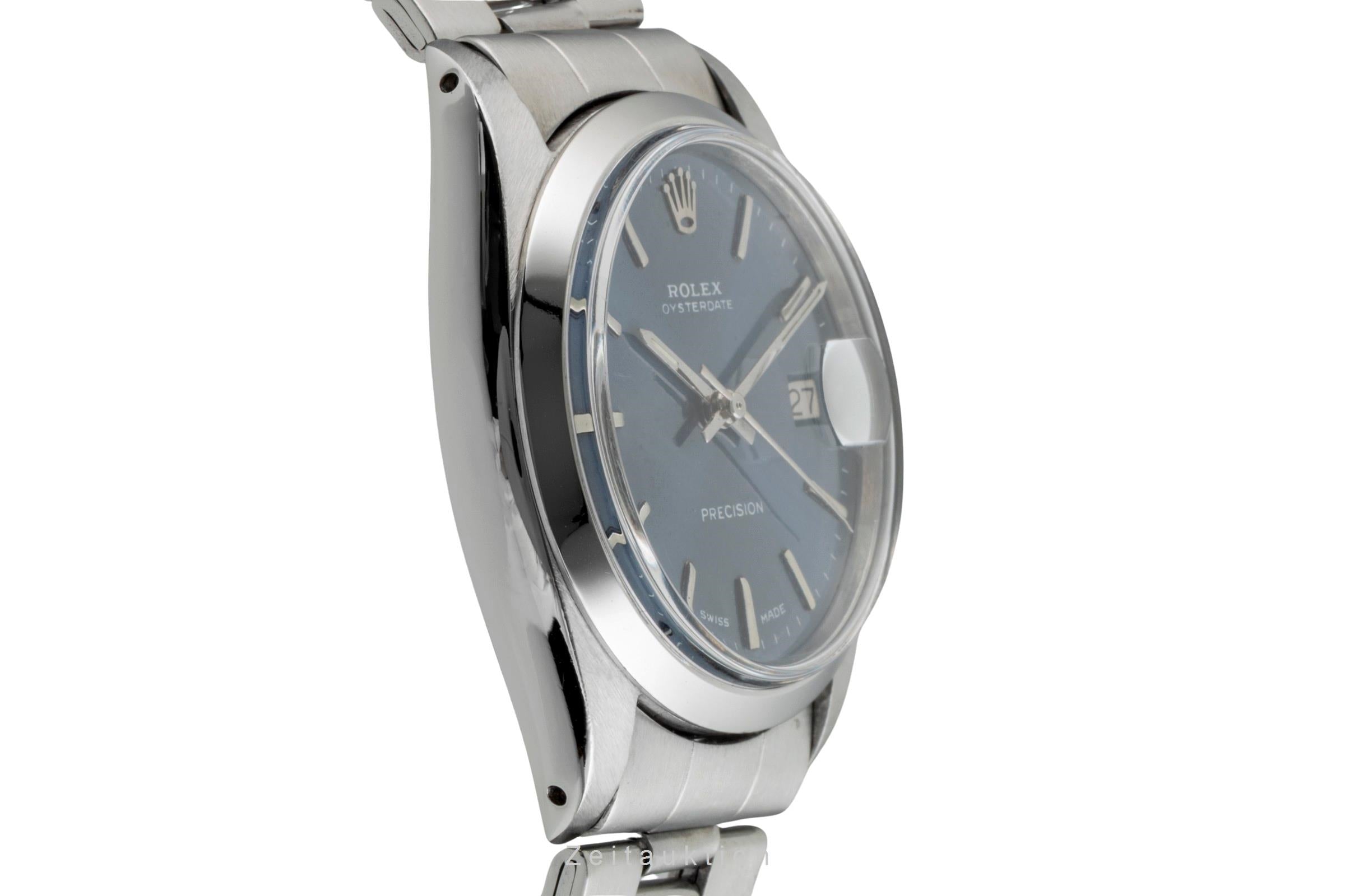 Rolex Precision acero cuerda manual reloj para caballeros 6694 Vintage  [2602278]