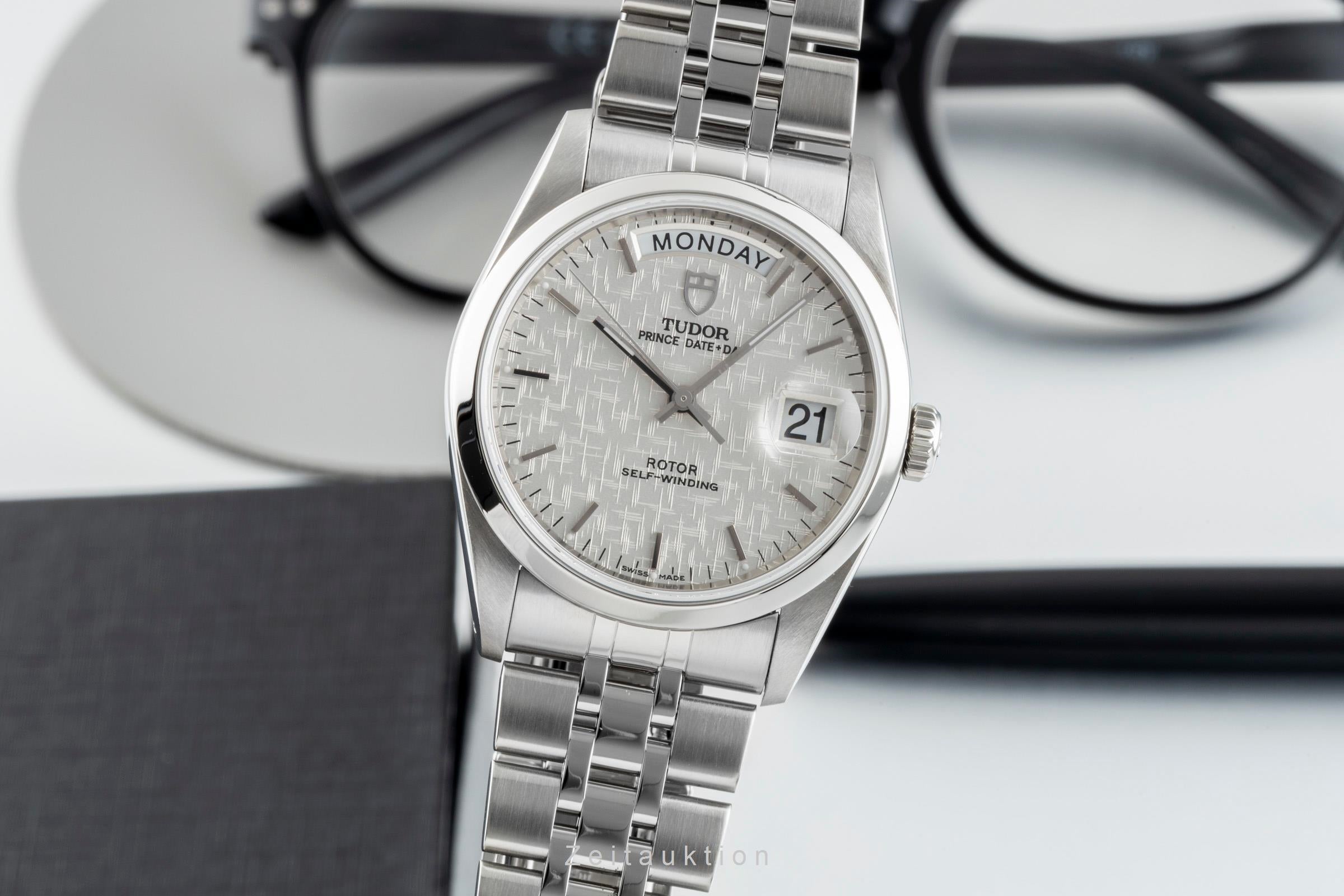 Tudor Date-Day acier automatique montre pour hommes 76200  [2602279]