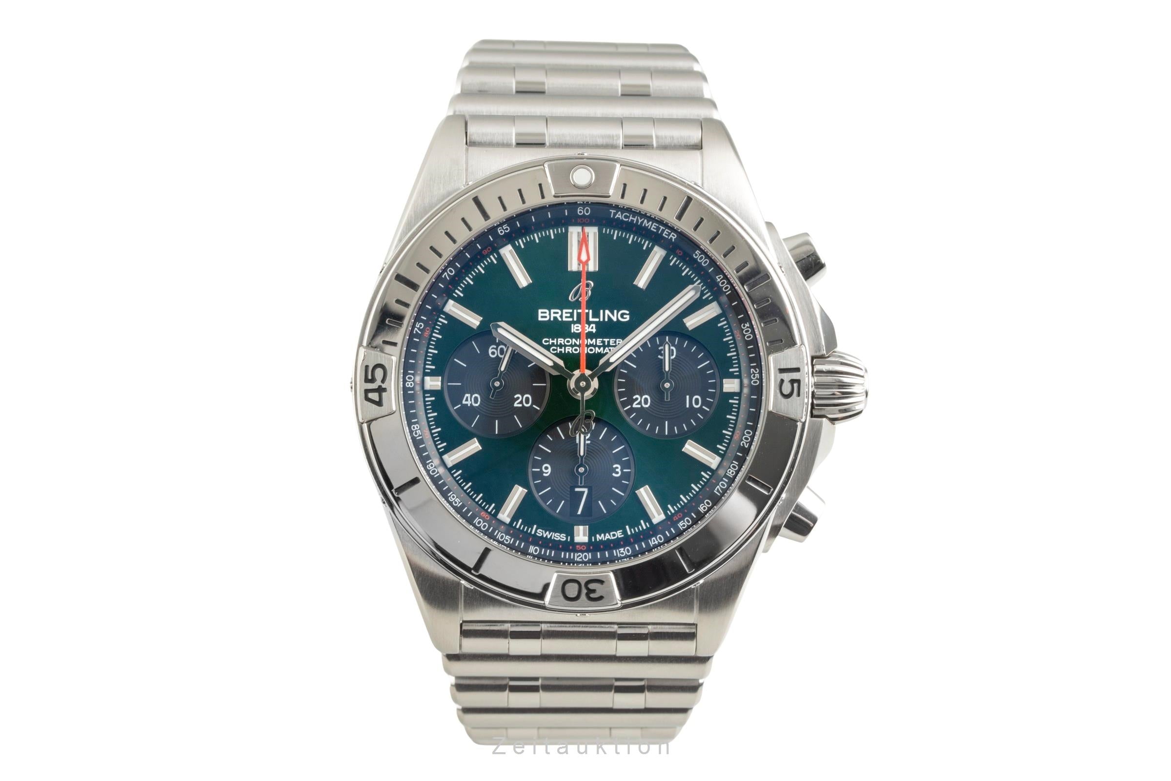 Breitling Chronomat chronograph steel automatic men's watch AB01343A1L1A1  [2602280]