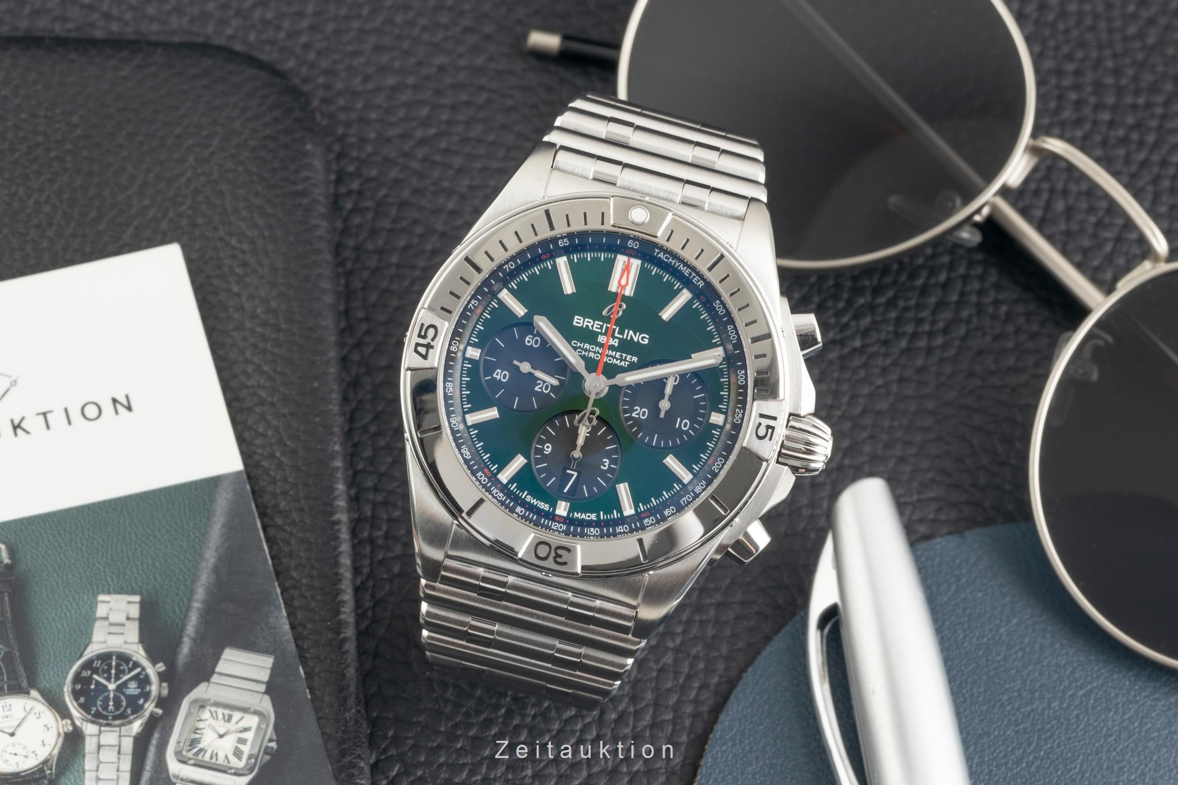 Breitling Chronomat chronograph steel automatic men's watch AB01343A1L1A1  [2602280]