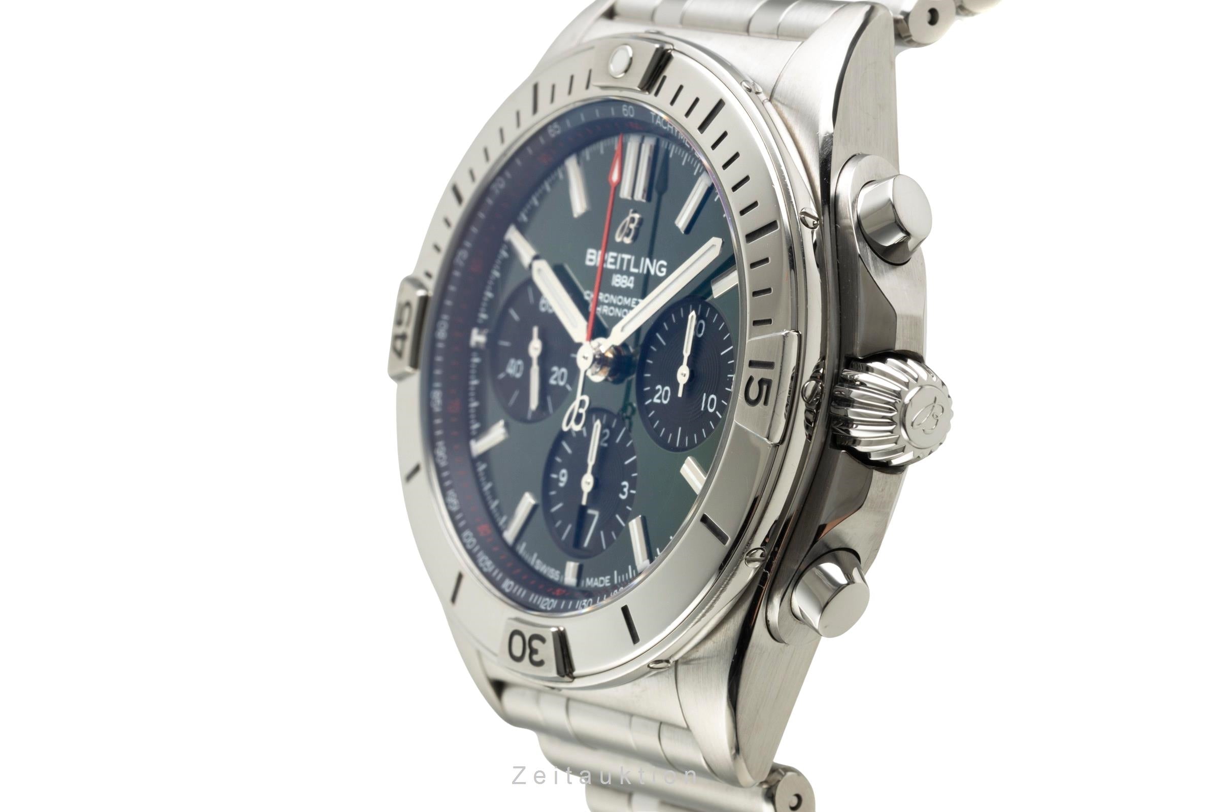 Breitling Chronomat chronograph steel automatic men's watch AB01343A1L1A1  [2602280]