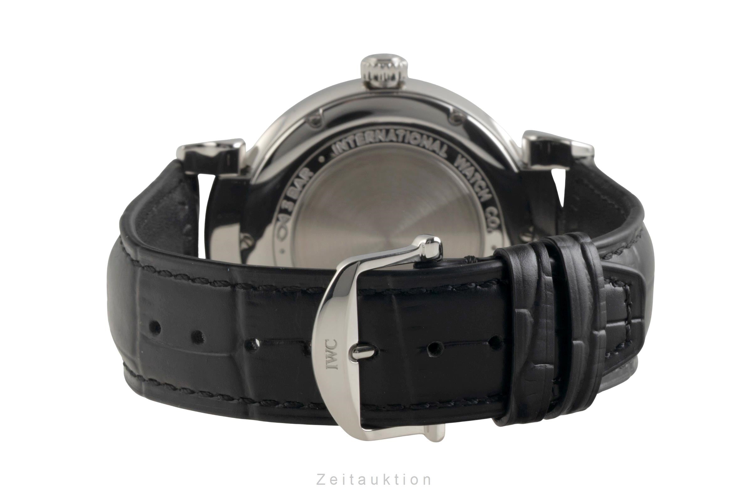 IWC Da Vinci Edelstahl Automatik Silver Dial Herrenuhr Ref. IW356601 Papiere [2602281]