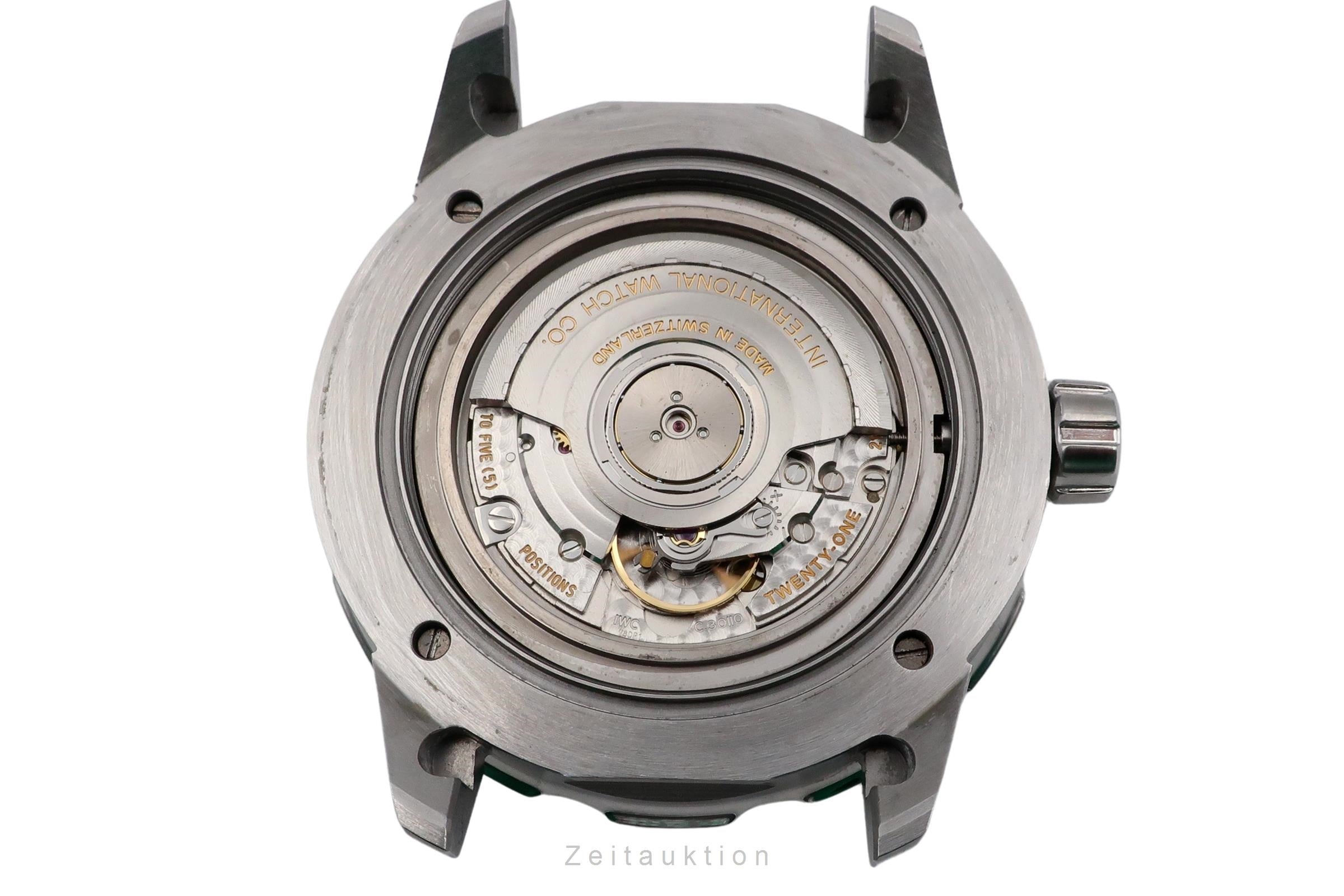 IWC Aquatimer Edelstahl Automatik Black Dial Herrenuhr Ref. IW356801 Box [2602282]
