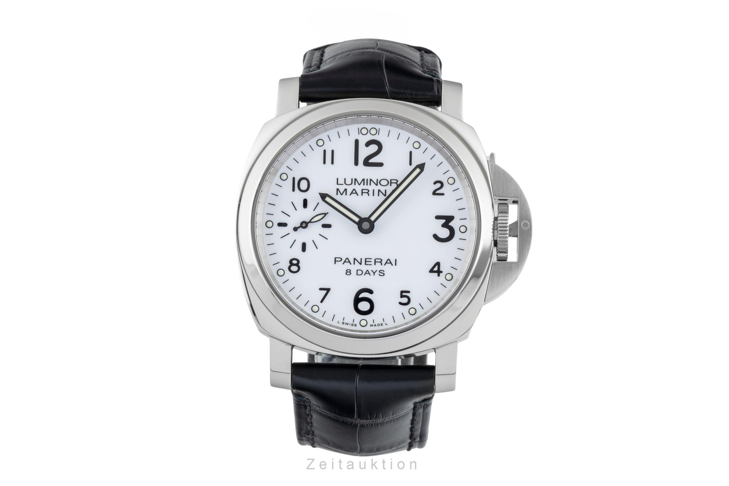 Panerai Luminor Marina acero cuerda manual reloj para caballeros PAM00563  [2602283]