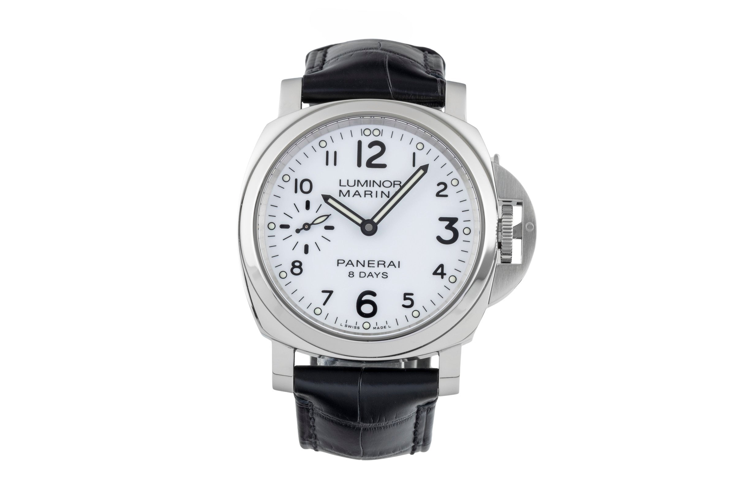 Panerai Luminor Marina acero cuerda manual reloj para caballeros PAM00563  [2602283]