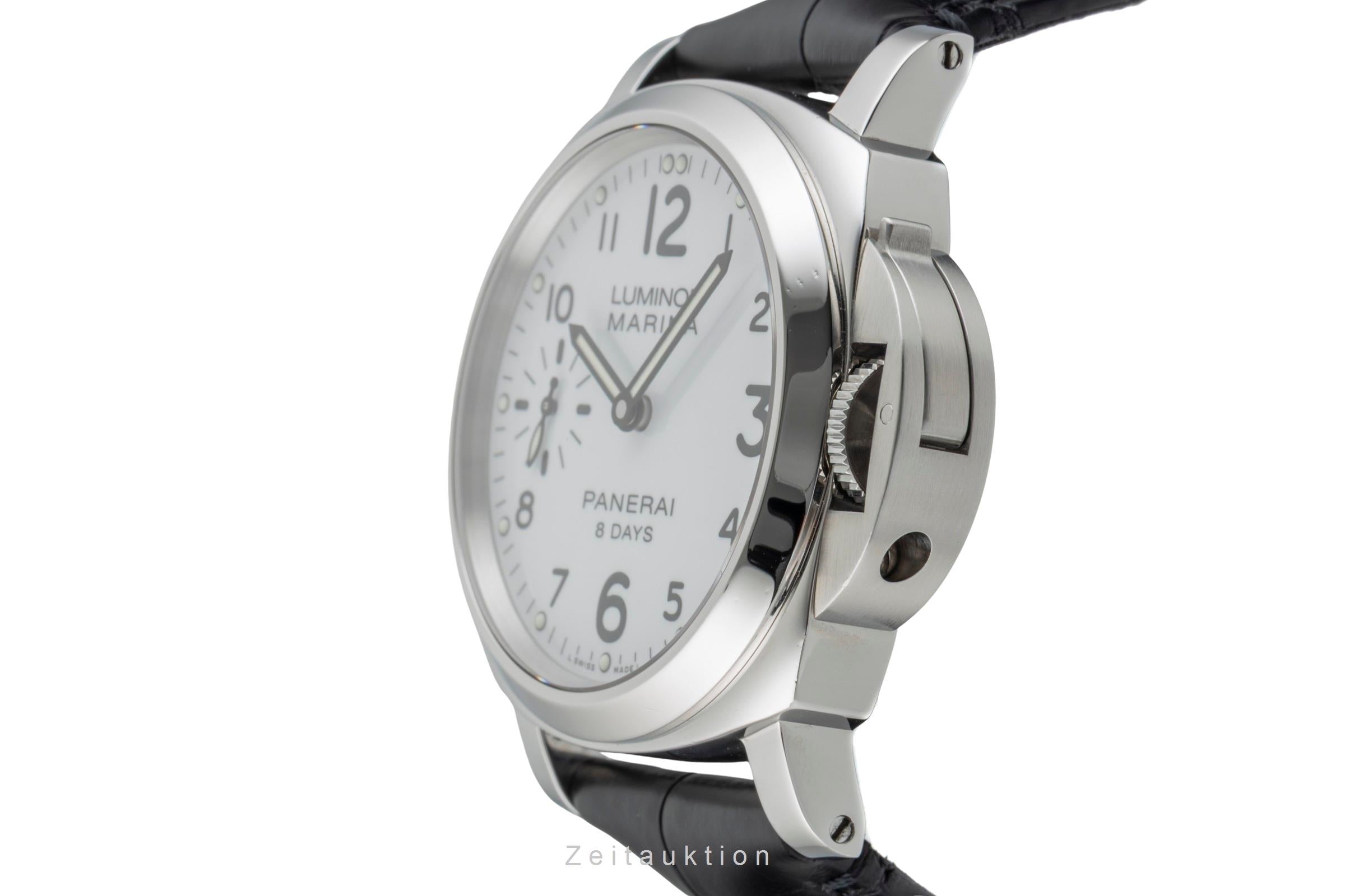 Panerai Luminor Marina acero cuerda manual reloj para caballeros PAM00563  [2602283]