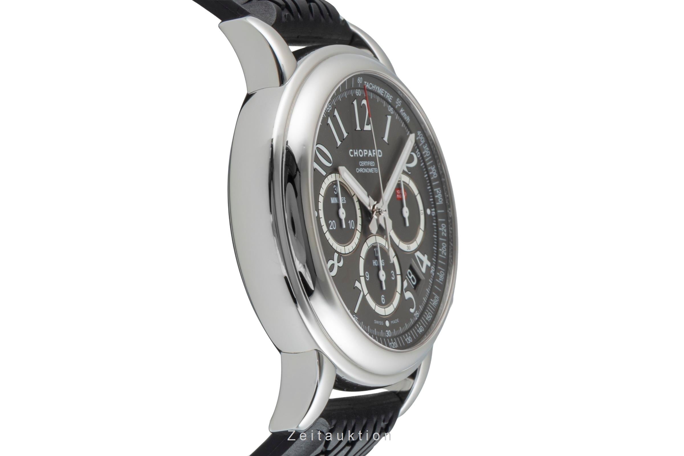 Chopard 1000 Miglia SLR Chronograph Automatik Datum Stahl Herrenuhr Ref 8511 Box [2602285]