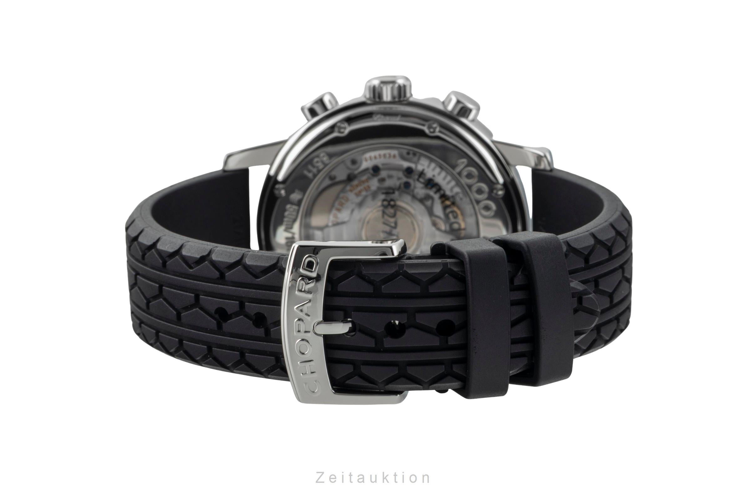 Chopard 1000 Miglia SLR Chronograph Automatik Datum Stahl Herrenuhr Ref 8511 Box [2602285]