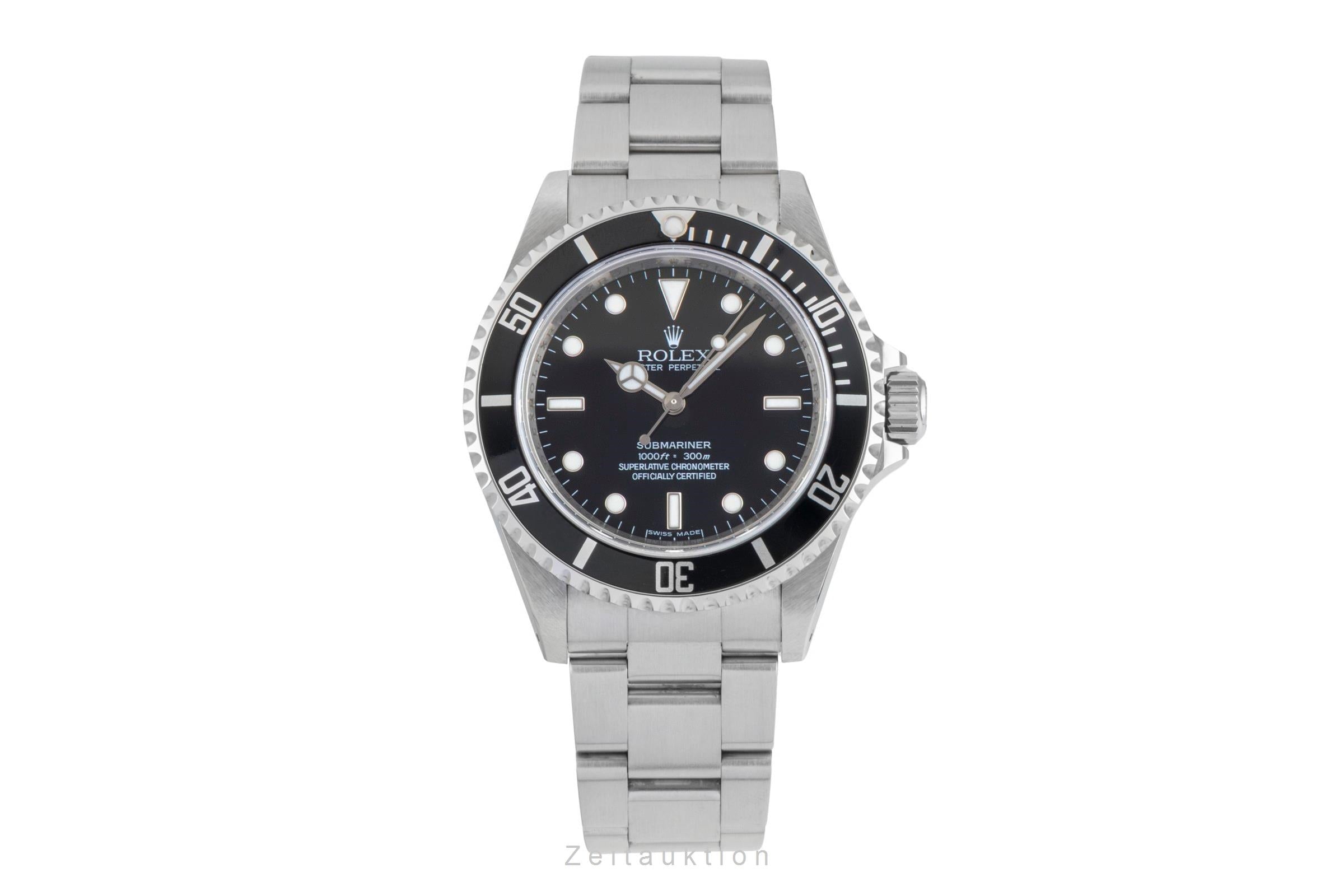 Rolex Submariner acero automático reloj para caballeros 14060M  [2602292]