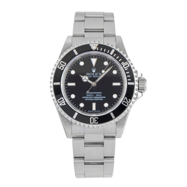 Rolex Submariner acero automático reloj para caballeros 14060M  [2602292]