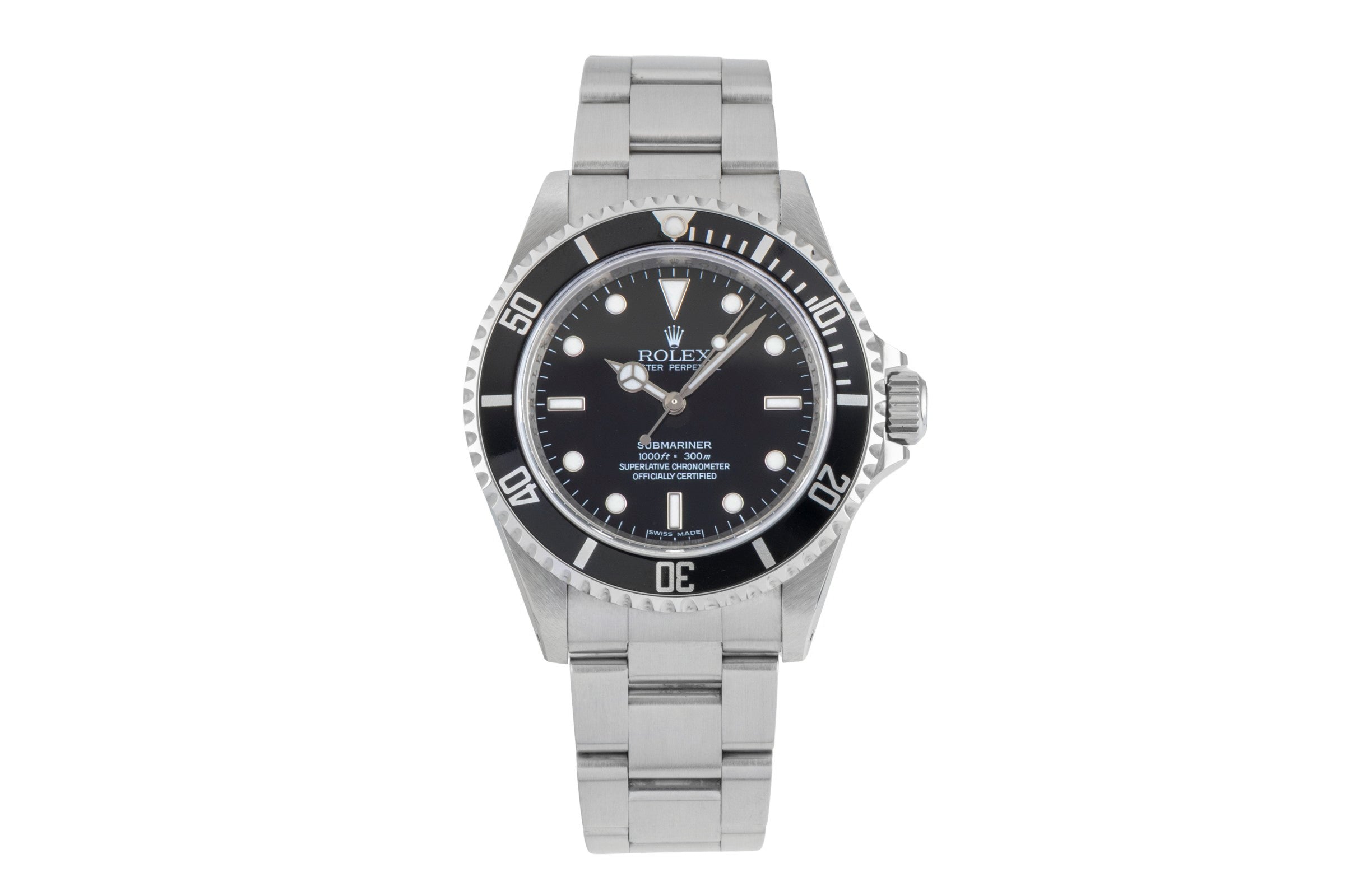 Rolex Submariner acier automatique montre pour hommes 14060M  [2602292]