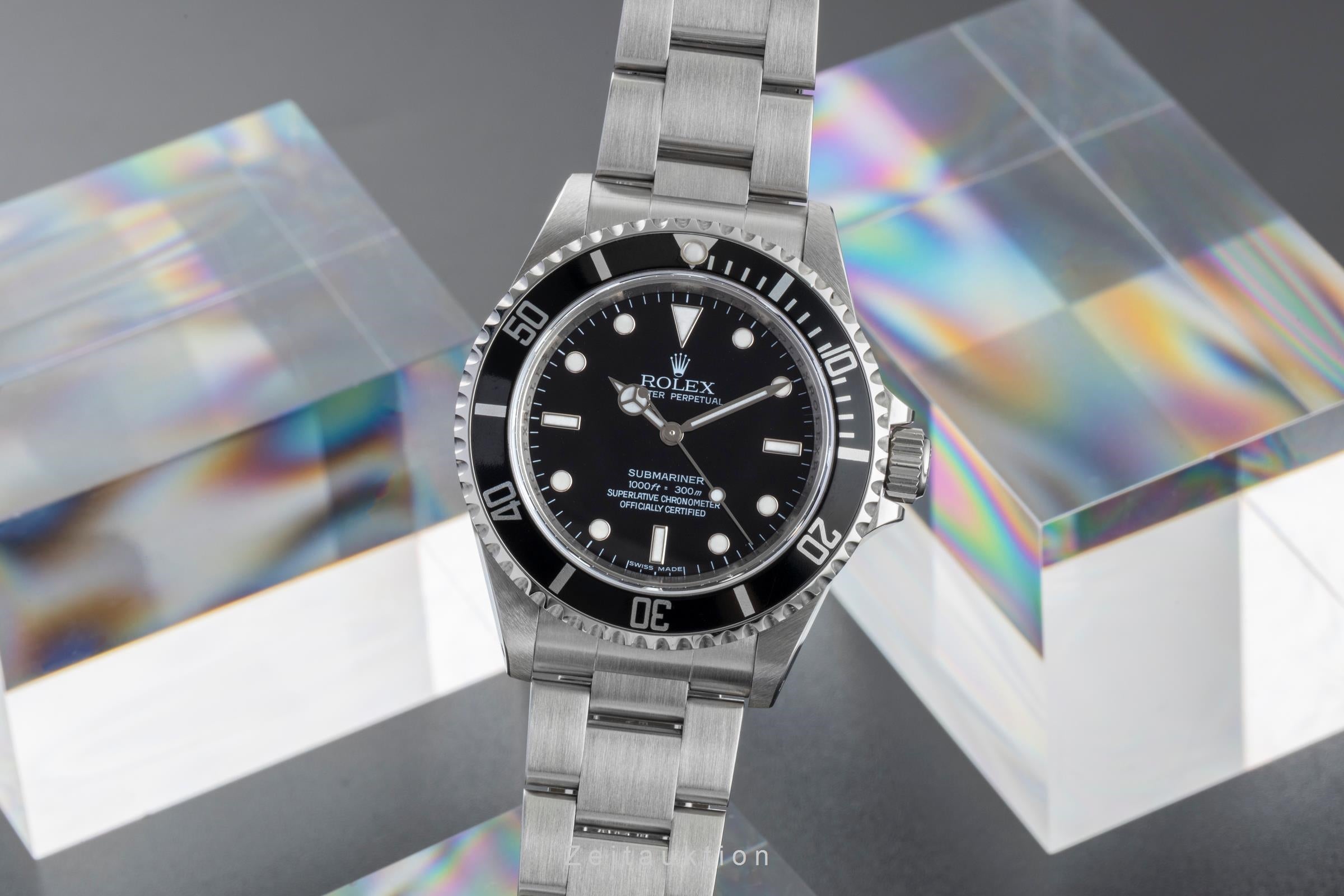Rolex Submariner acier automatique montre pour hommes 14060M  [2602292]