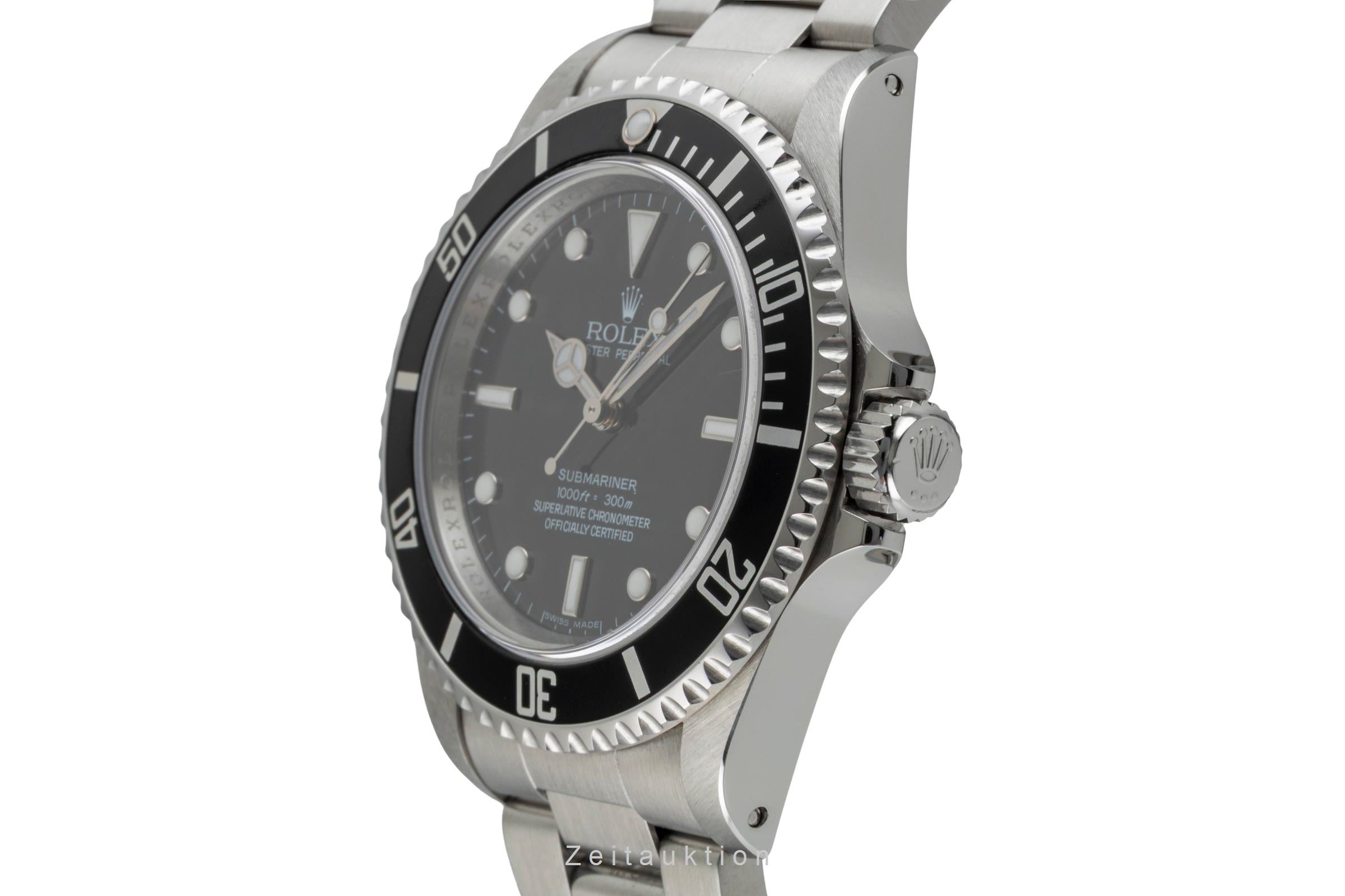 Rolex Submariner acero automático reloj para caballeros 14060M  [2602292]